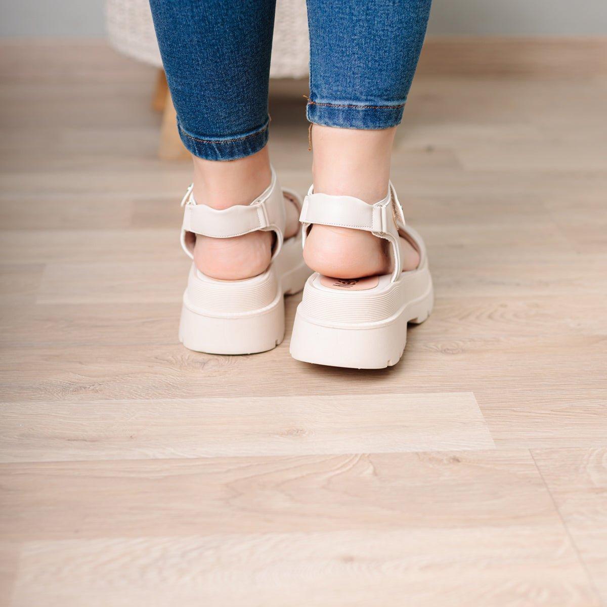SANDALIAS CASUALES MUJER ETCHE HUESO - 3