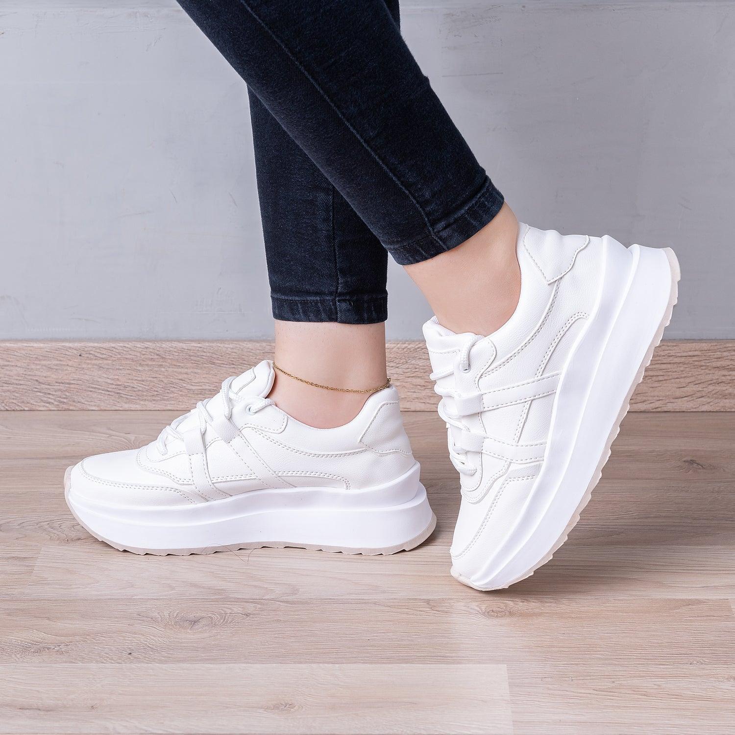 ZAPATILLAS URBANAS MUJER MALINAS  BLANCO - 1