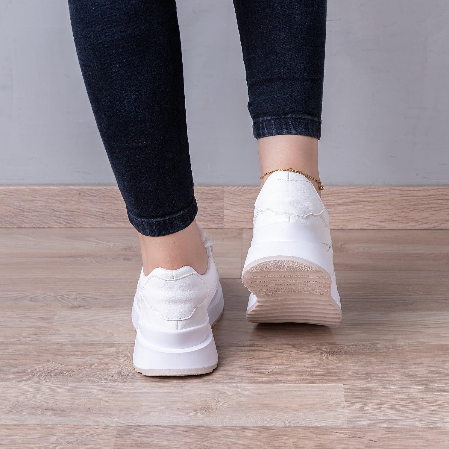 ZAPATILLAS URBANAS MUJER MALINAS  BLANCO - 3