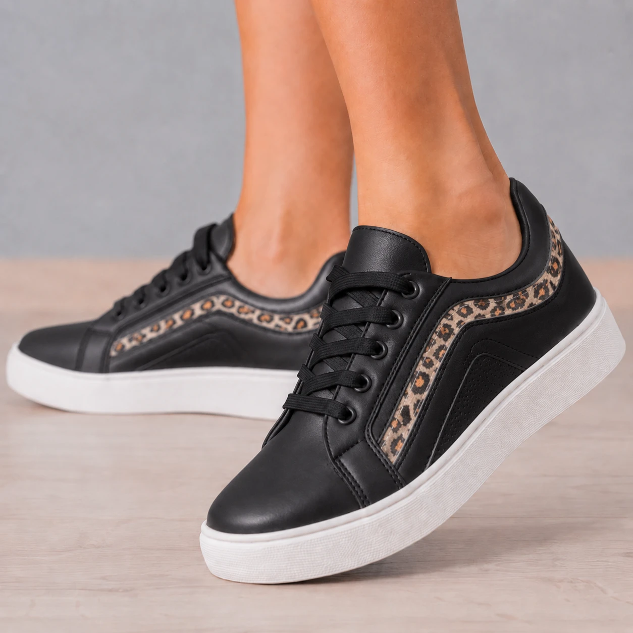 ZAPATILLAS URBANAS MUJER PERSIA NEGRO - 1