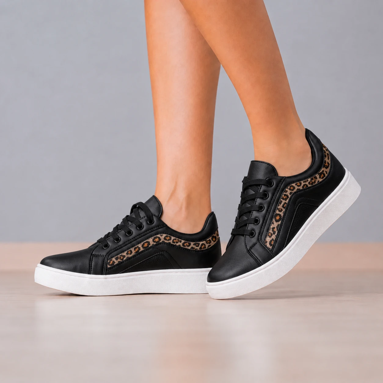 ZAPATILLAS URBANAS MUJER PERSIA NEGRO - 6
