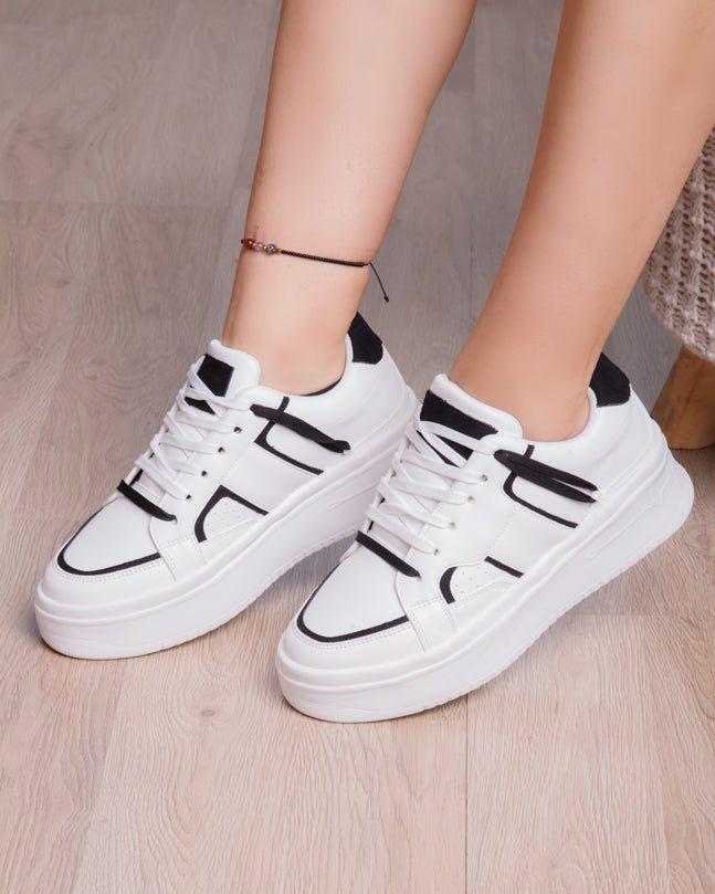 ZAPATILLAS URBANAS MUJER VAMA NEGRO - 1