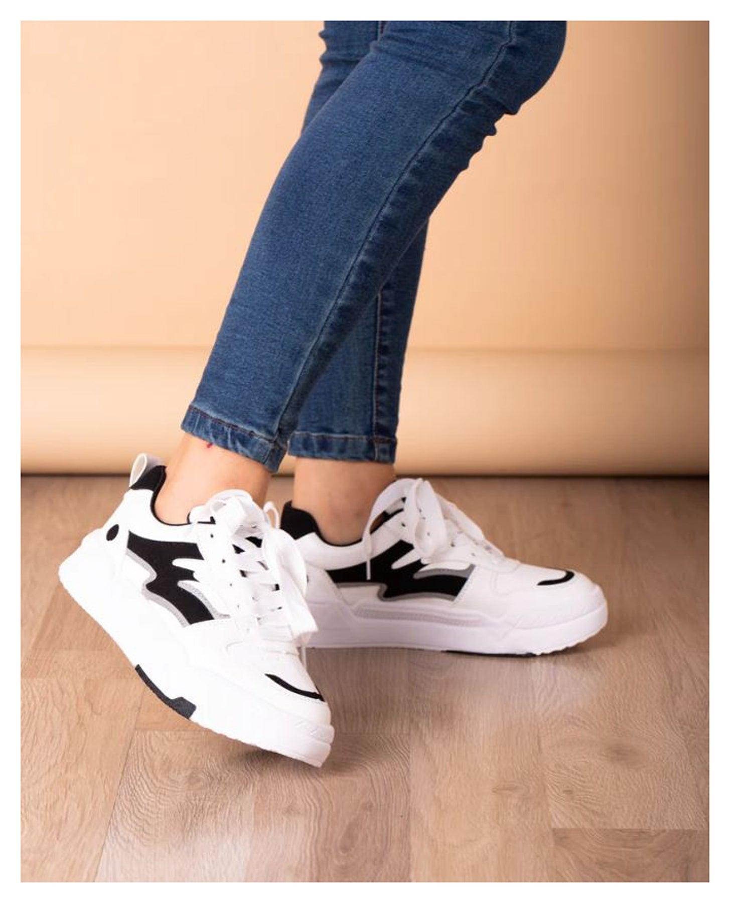ZAPATILLAS URBANAS MUJER TROYES NEGRO - 2