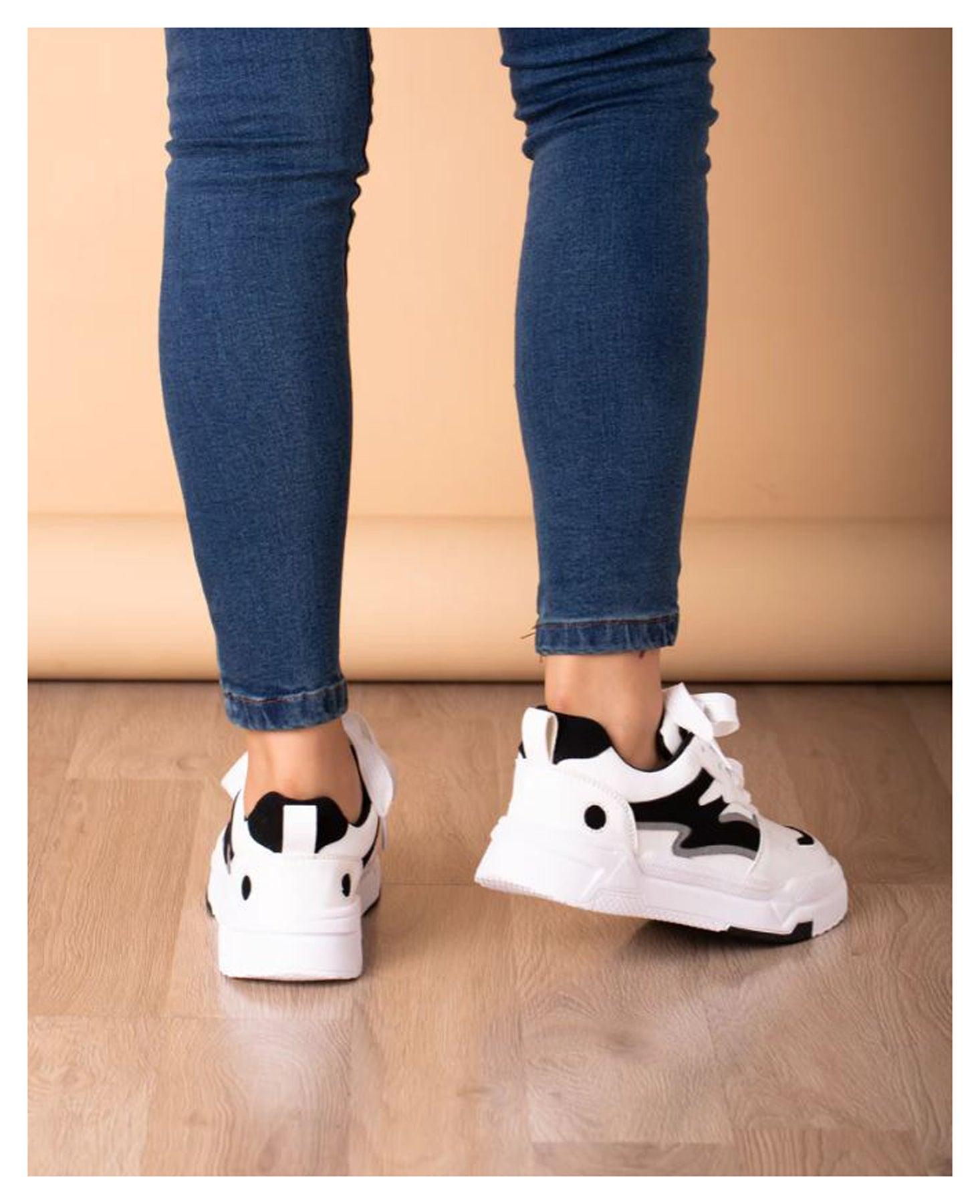 ZAPATILLAS URBANAS MUJER TROYES NEGRO - 3