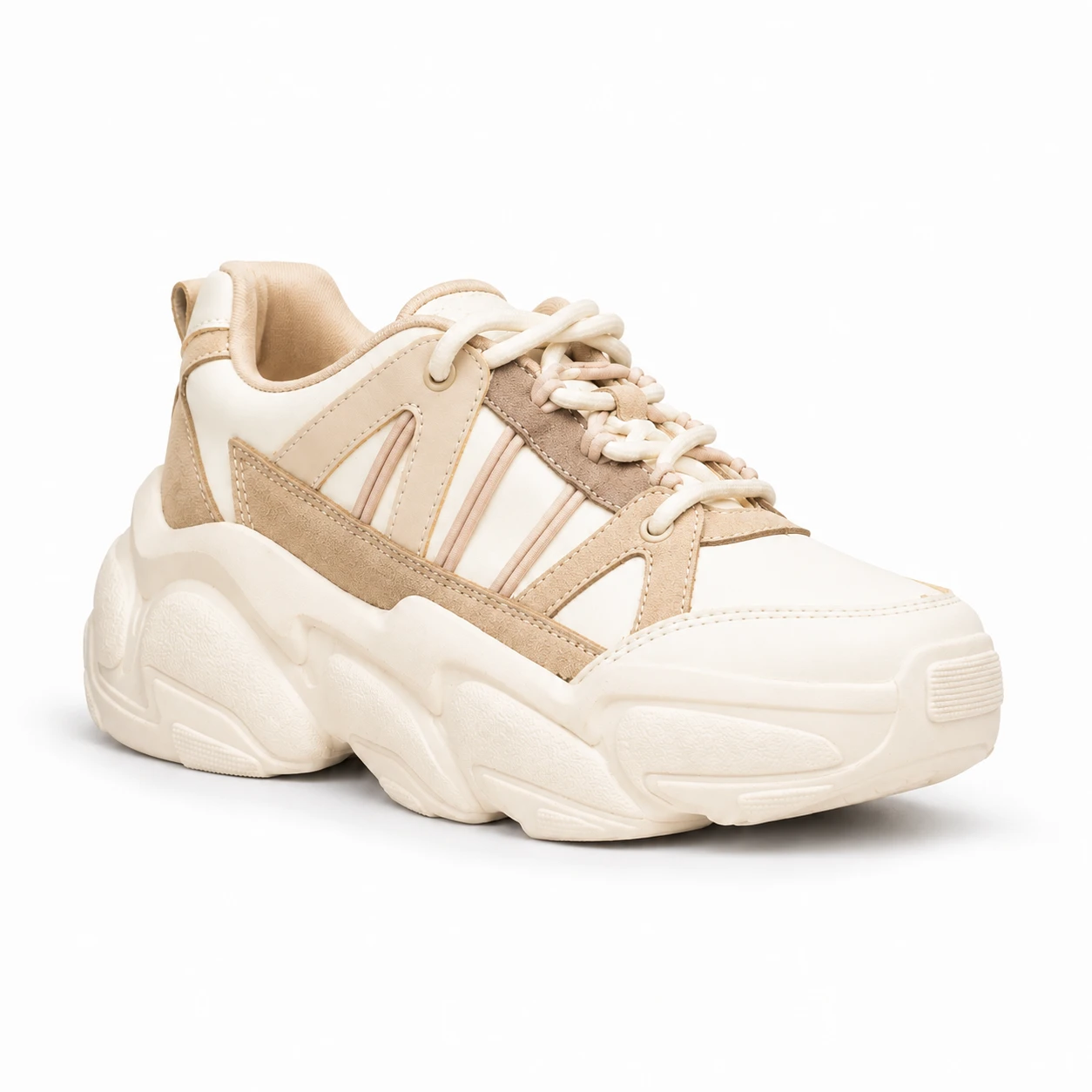 ZAPATILLAS URBANAS MUJER PETRA CAMEL - 4