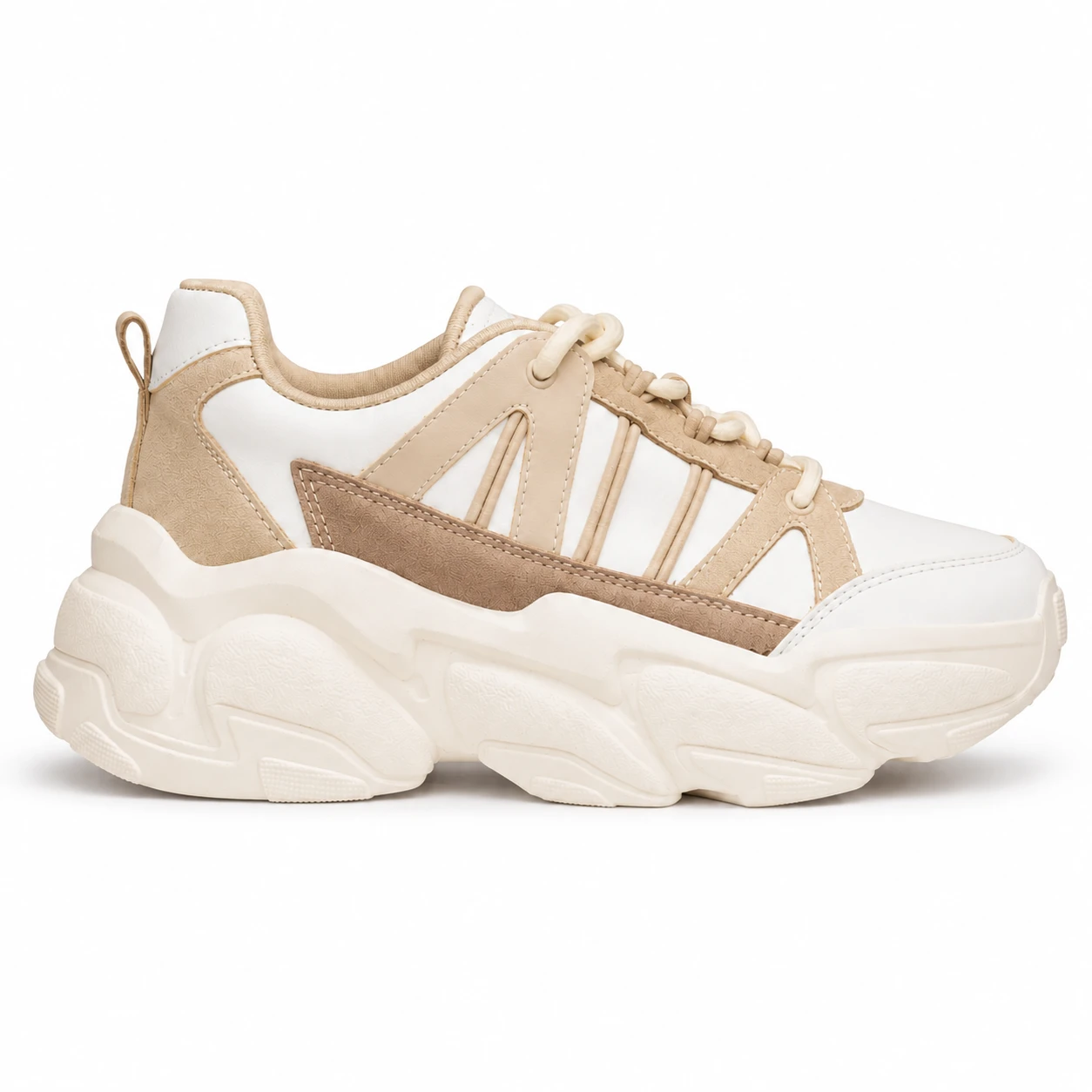 ZAPATILLAS URBANAS MUJER PETRA CAMEL - 5