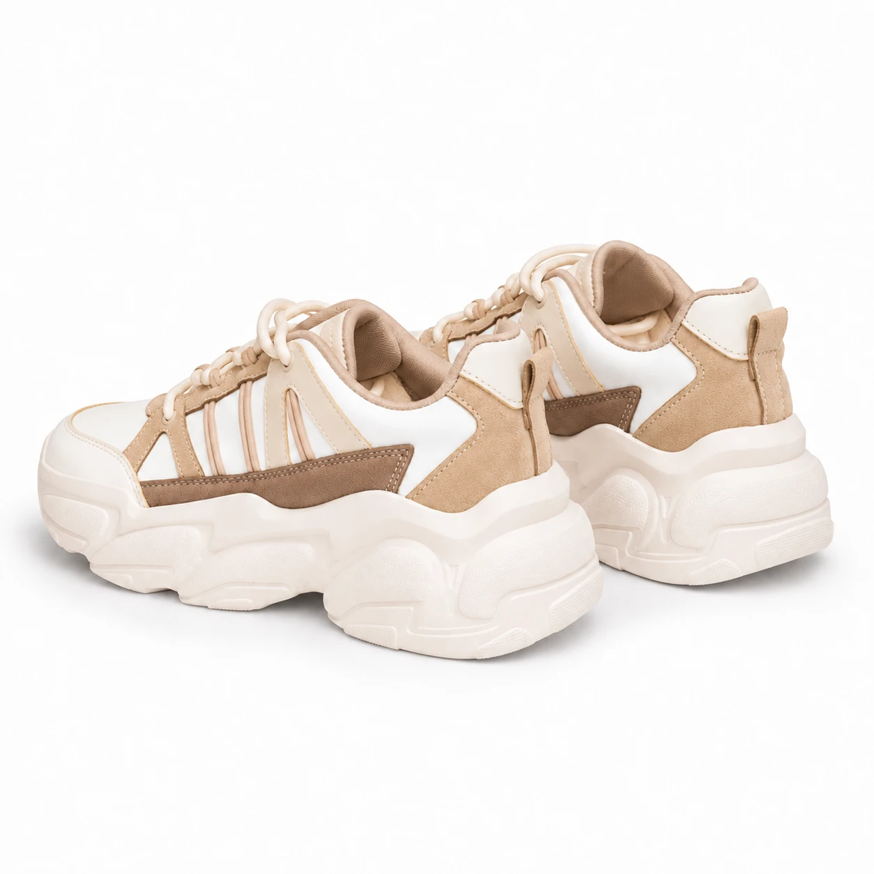 ZAPATILLAS URBANAS MUJER PETRA CAMEL - 6