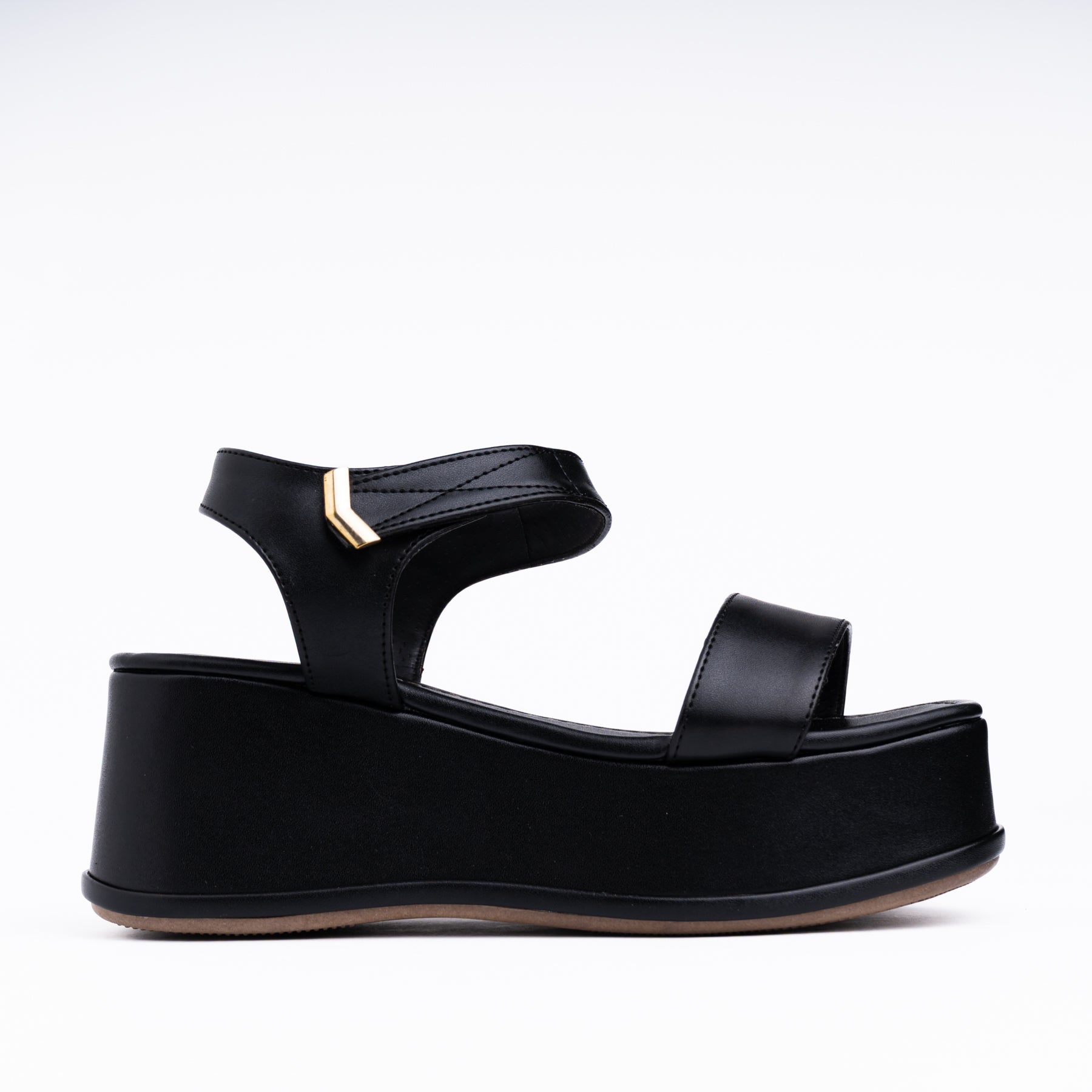 SANDALIAS CASUALES MUJER ROBINA NEGRO - 4