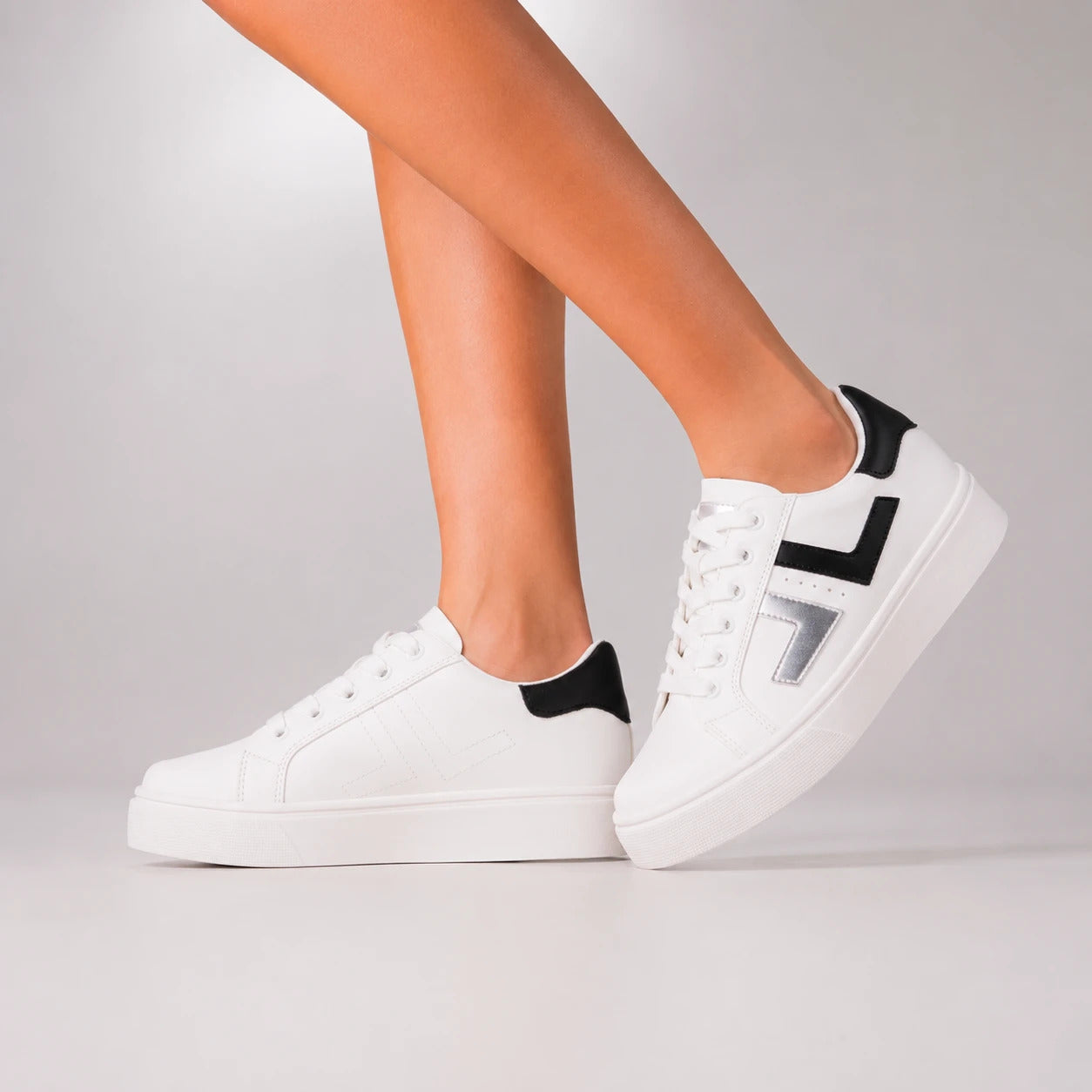 ZAPATILLAS URBANAS MUJER VECHE NEGRO - 6