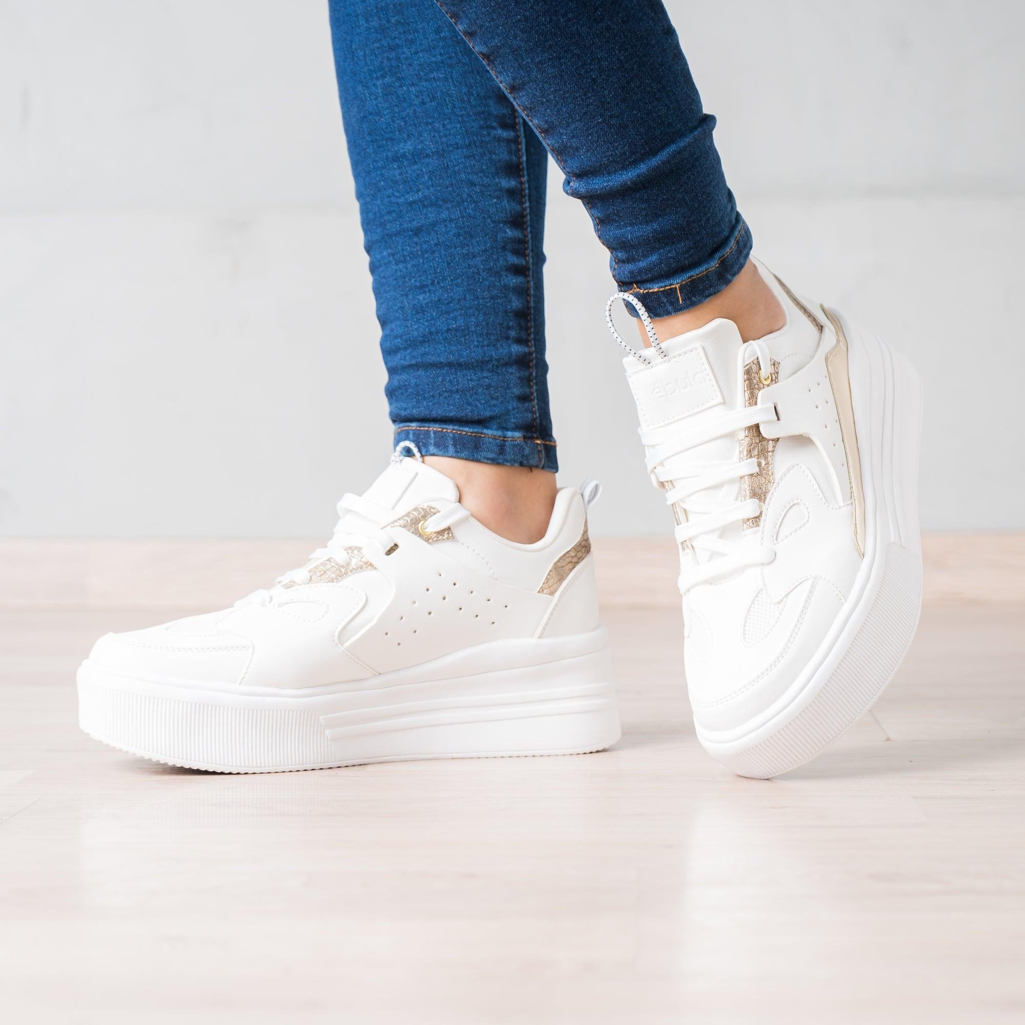 ZAPATILLAS URBANAS MUJER WARTHO BLANCO - 1