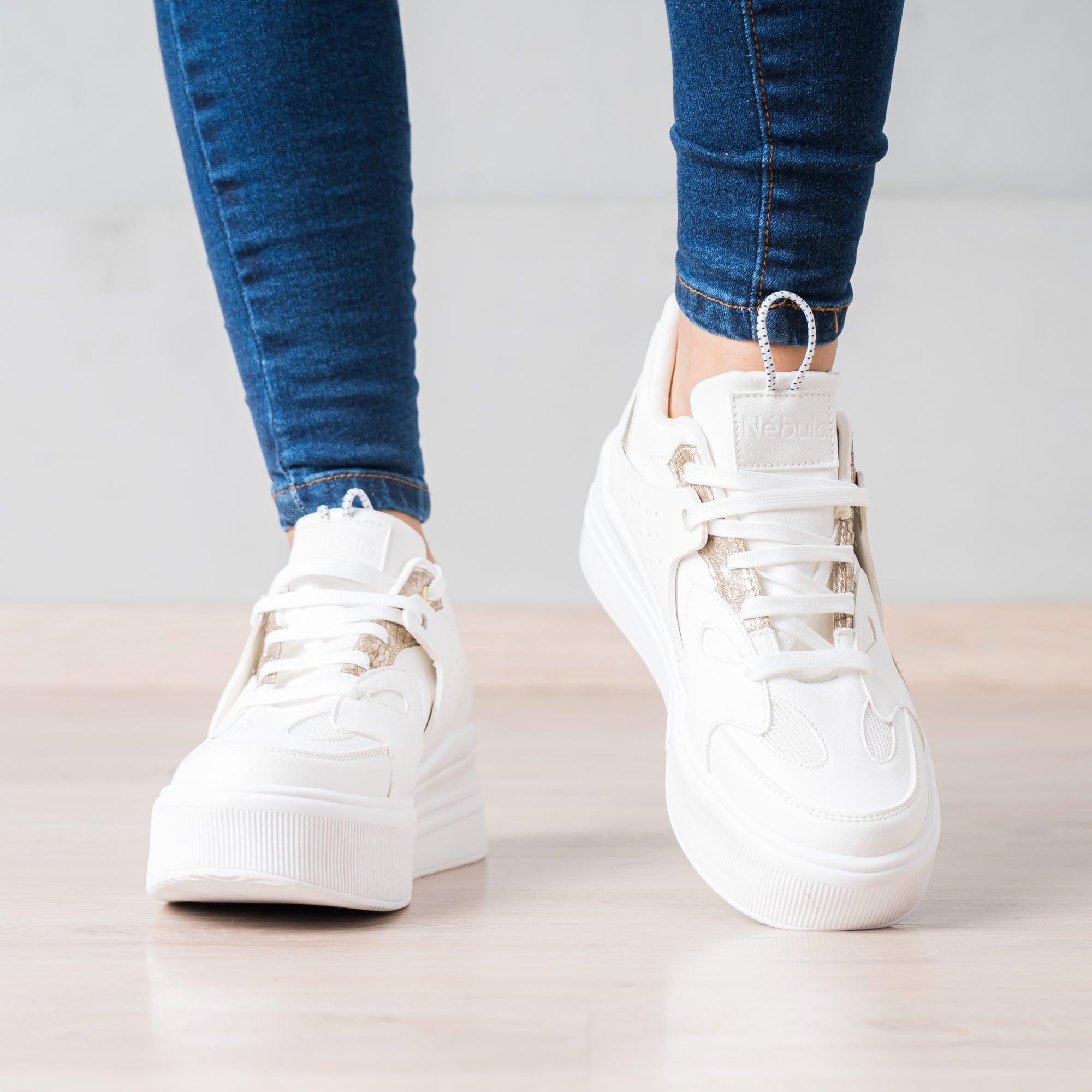 ZAPATILLAS URBANAS MUJER WARTHO BLANCO - 2