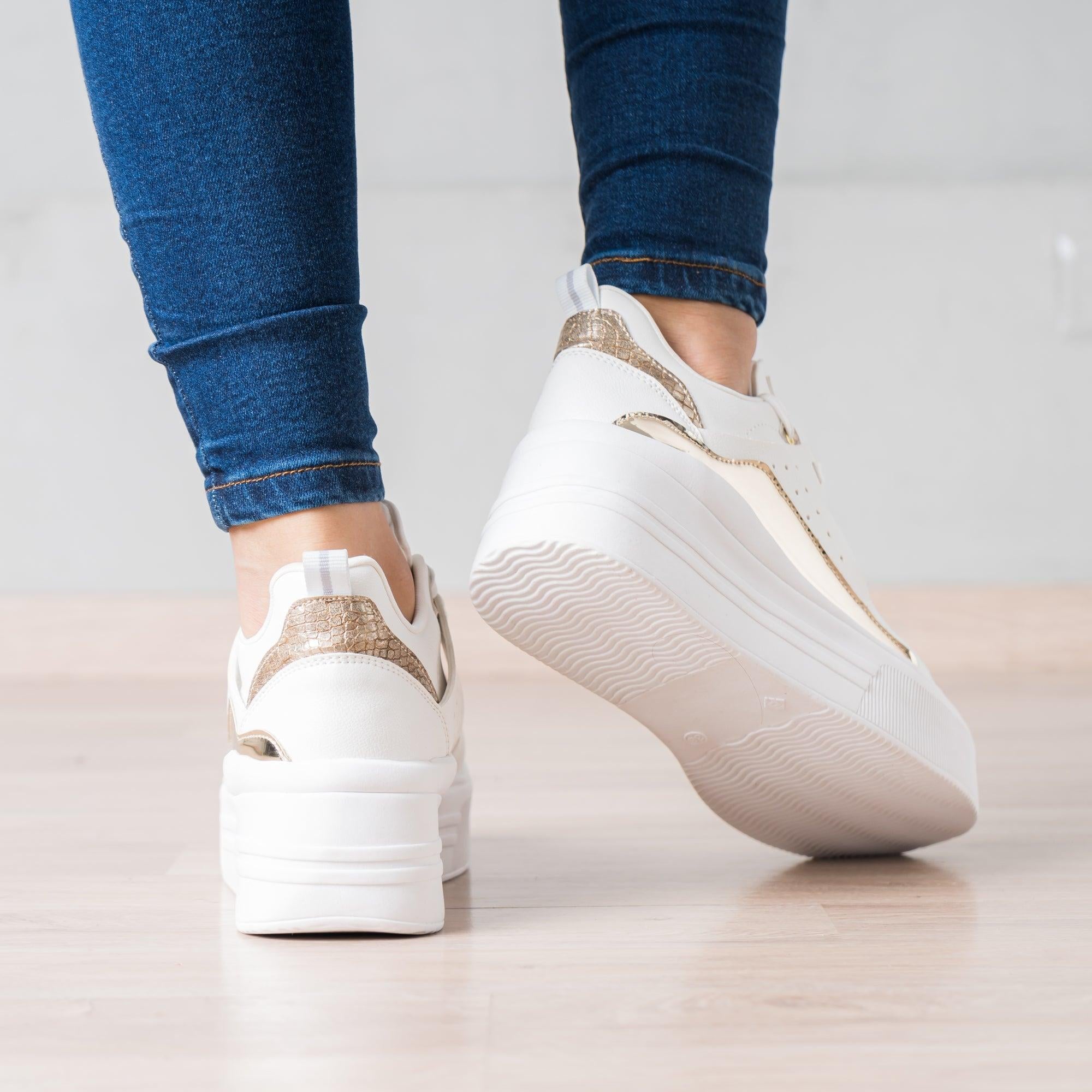 ZAPATILLAS URBANAS MUJER WARTHO BLANCO - 3