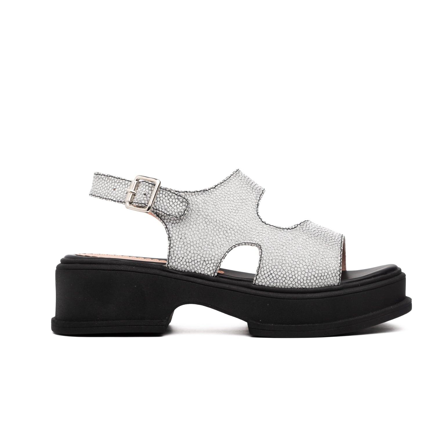 SANDALIAS CASUALES MUJER CELEBI NEGRO - 4