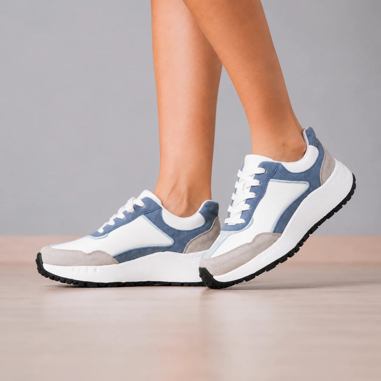 ZAPATILLAS URBANAS MUJER MOLDAVIA ACERO - 5