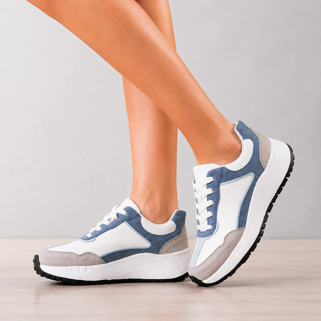 ZAPATILLAS URBANAS MUJER MOLDAVIA ACERO - 6