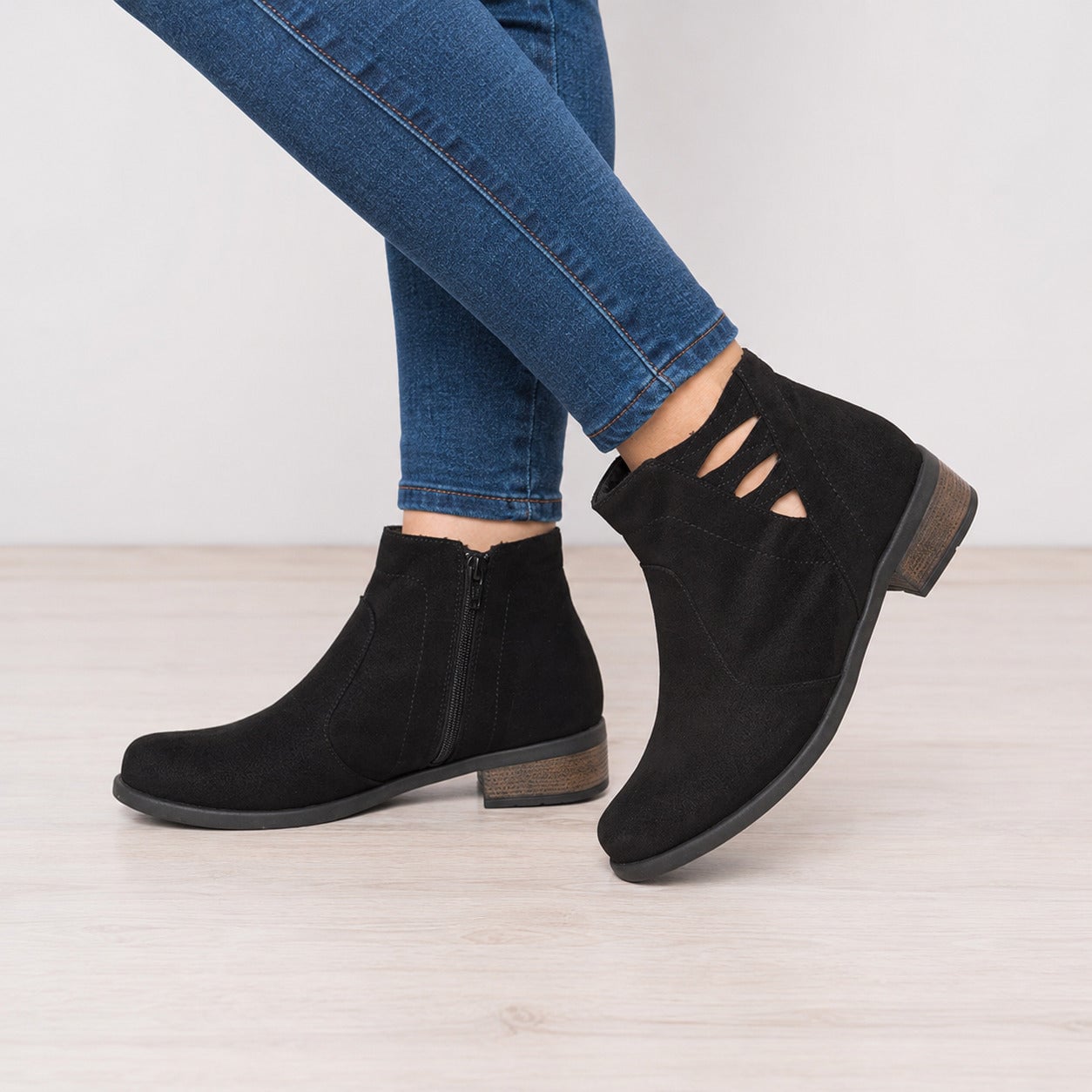 BOTINES MUJER ROCHEFORT NEGRO - 6