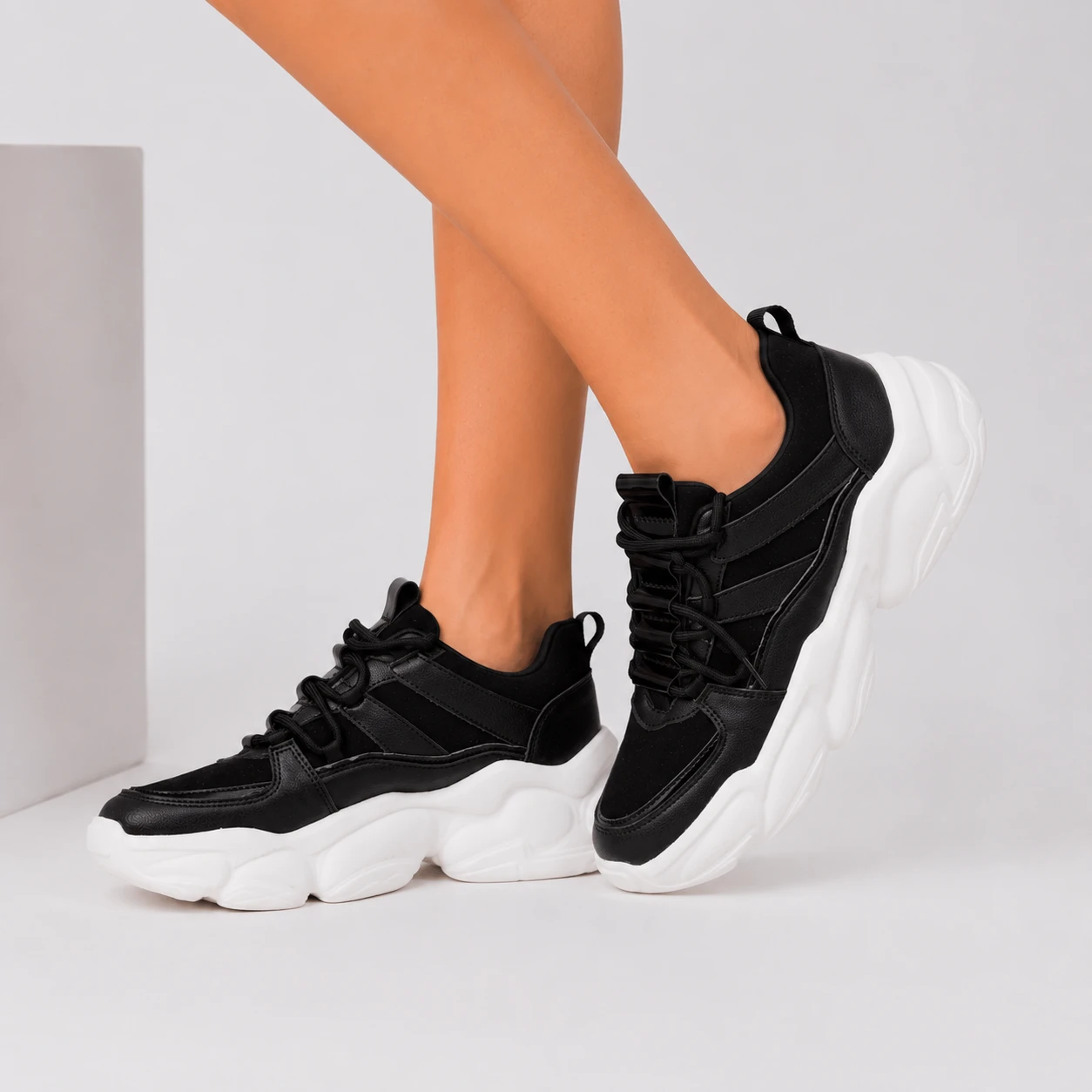 ZAPATILLAS URBANAS MUJER VALENCIA NEGRO - 6