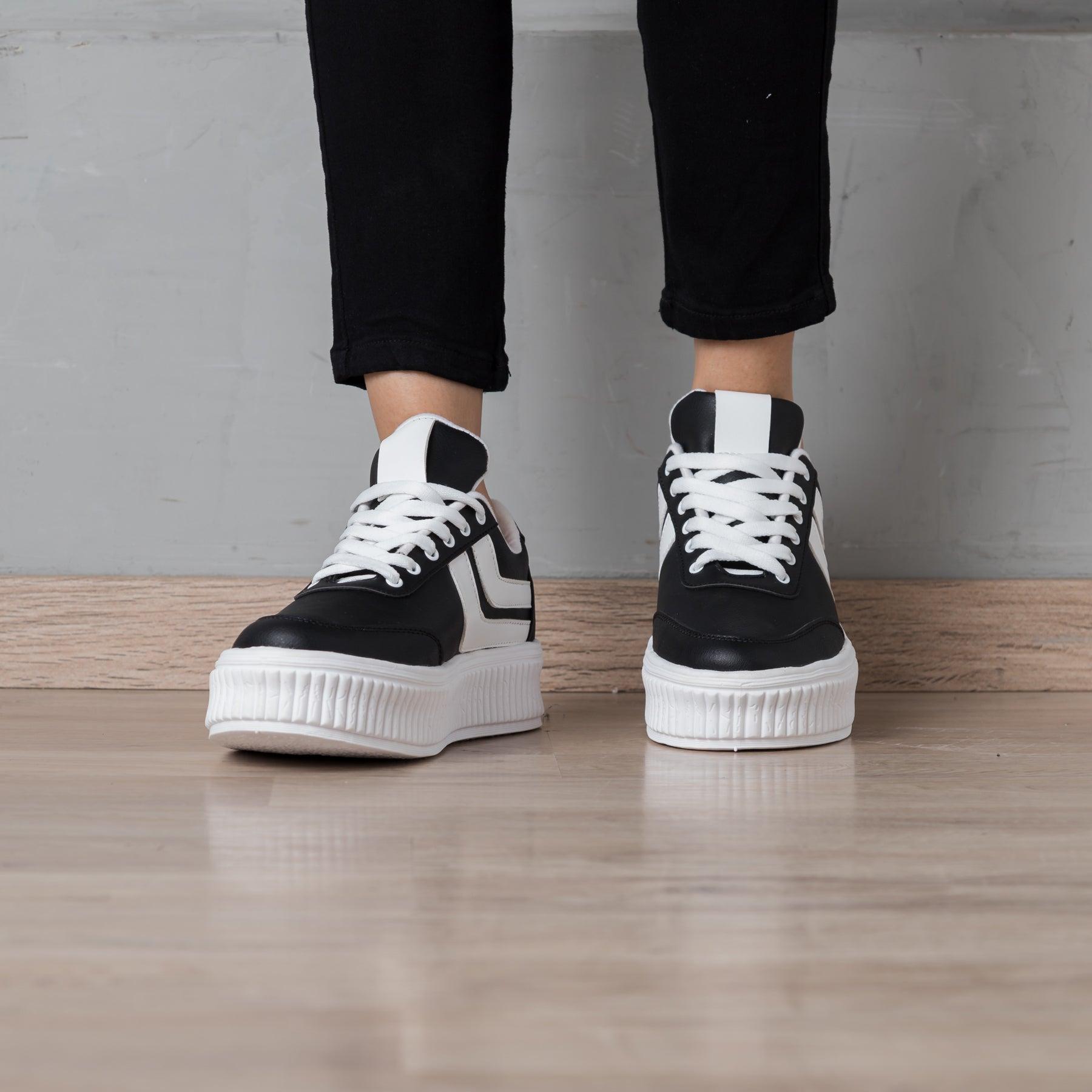 ZAPATILLAS URBANAS MUJER DWANSY NEGRO - 2