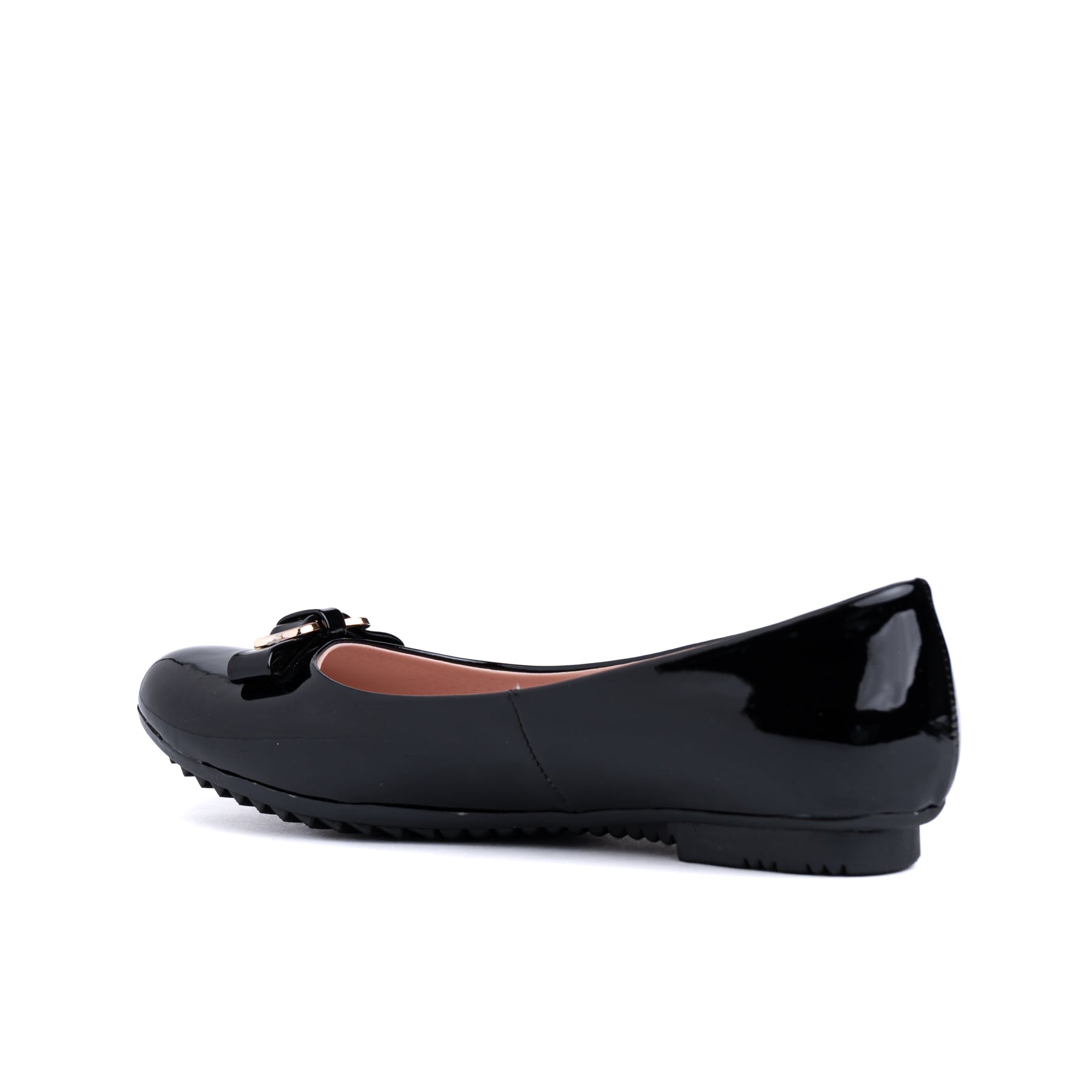 BALLERINAS MUJER AGNELA 2.0 NEGRO CHAROL - 5