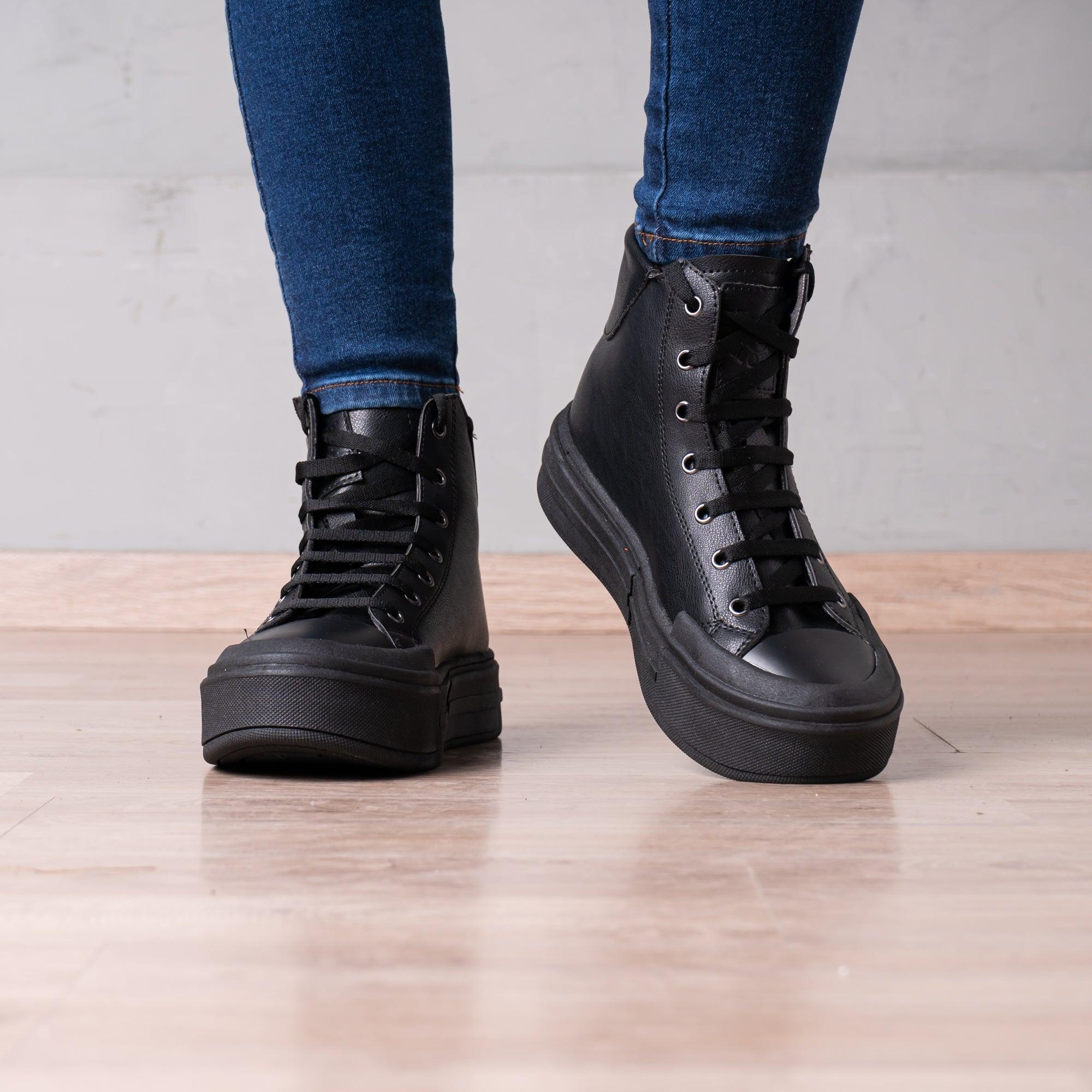 ZAPATILLAS URBANAS MUJER YUZHEN NEGRO - 2