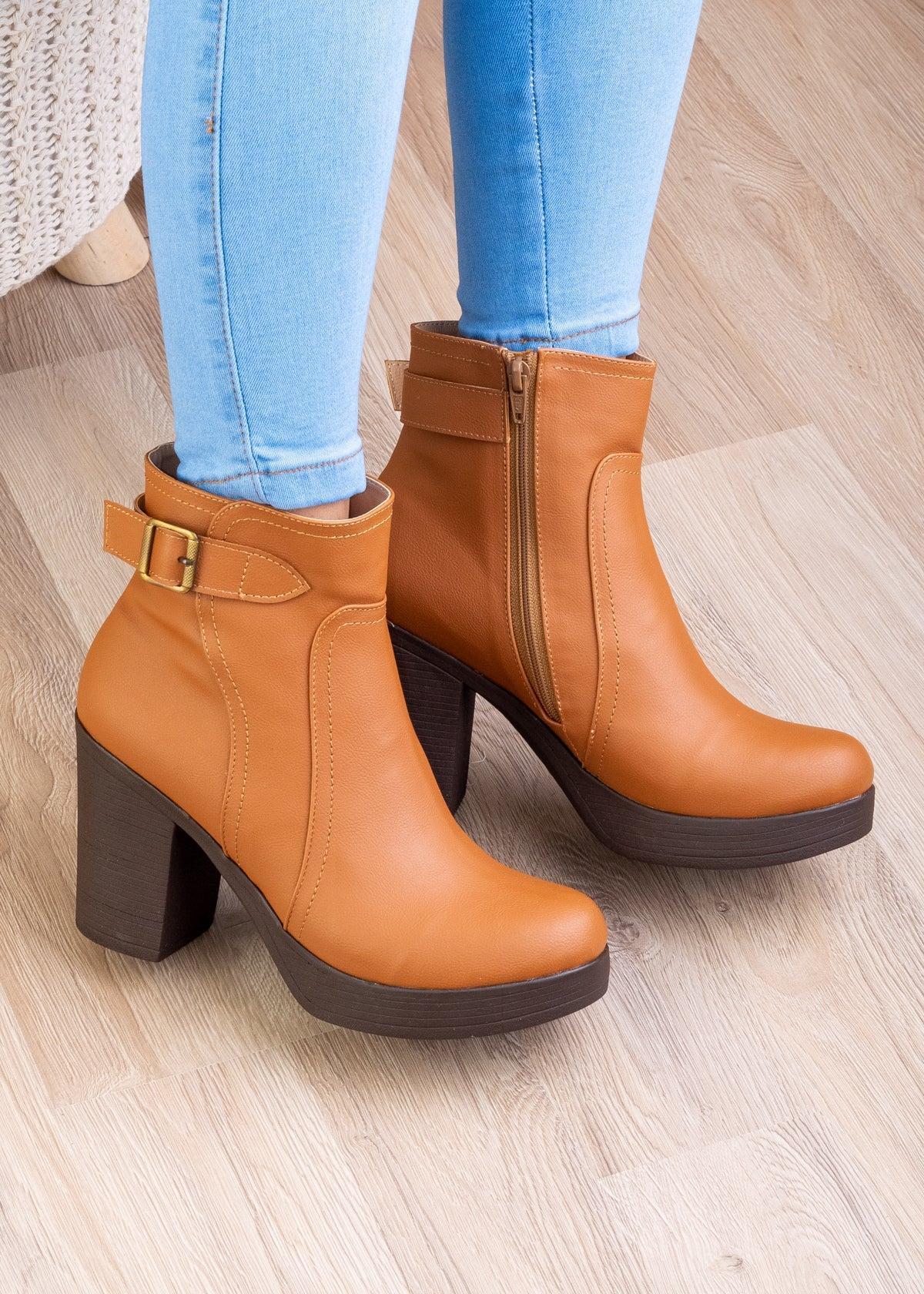 BOTAS MUJER BAKU CAMEL - 3