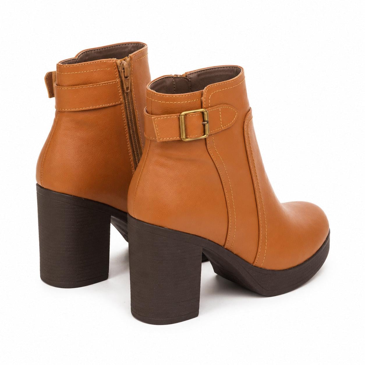 BOTAS MUJER BAKU CAMEL - 6
