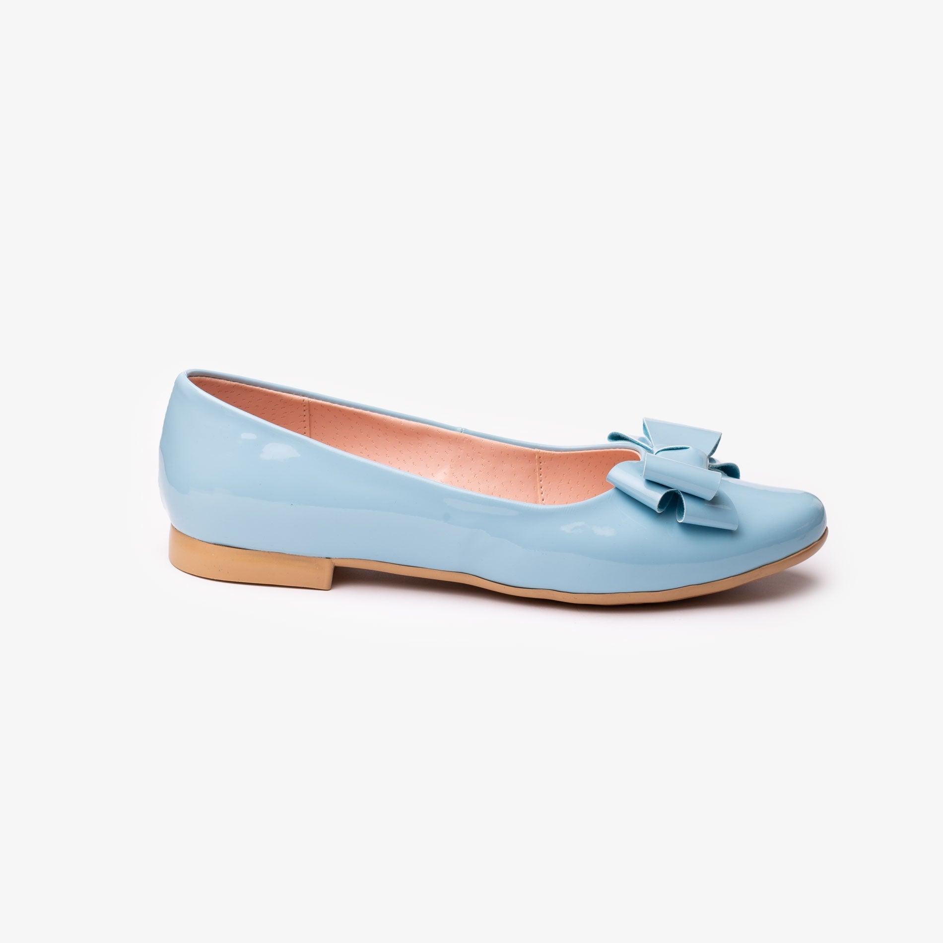 BALLERINAS MUJER CORBATA CELESTE - 4