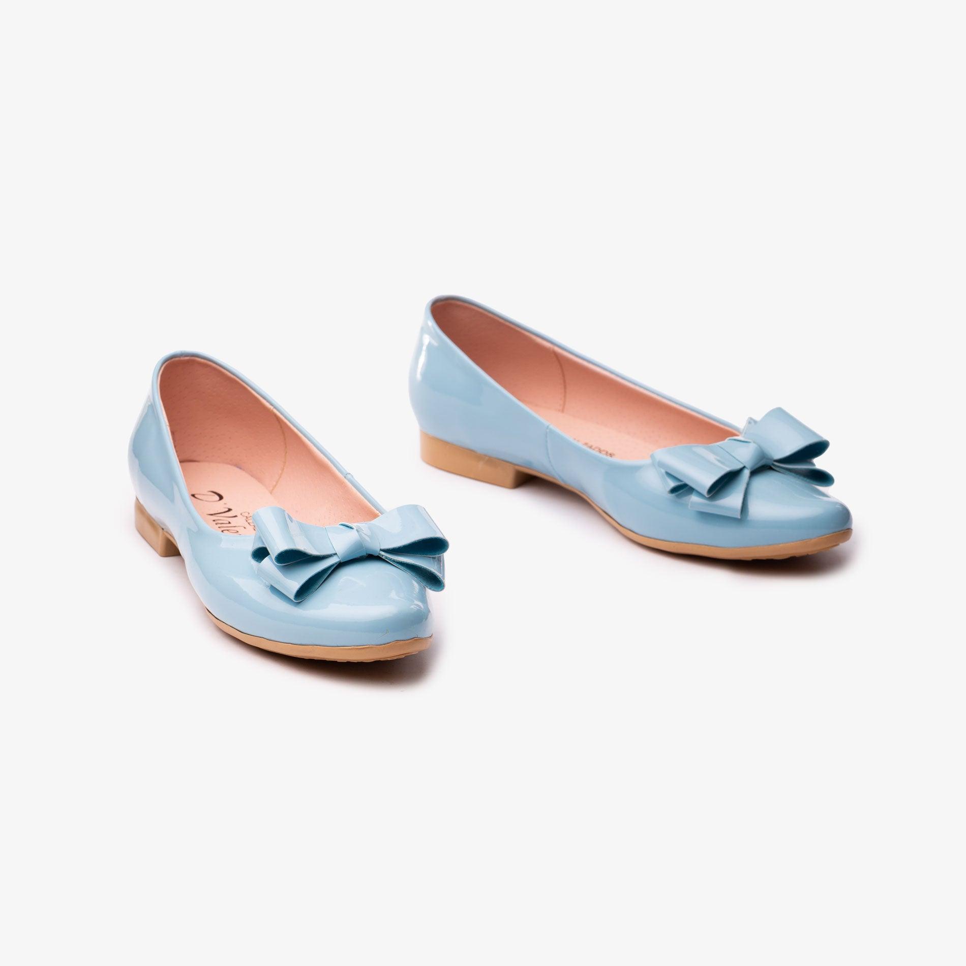 BALLERINAS MUJER CORBATA CELESTE - 5