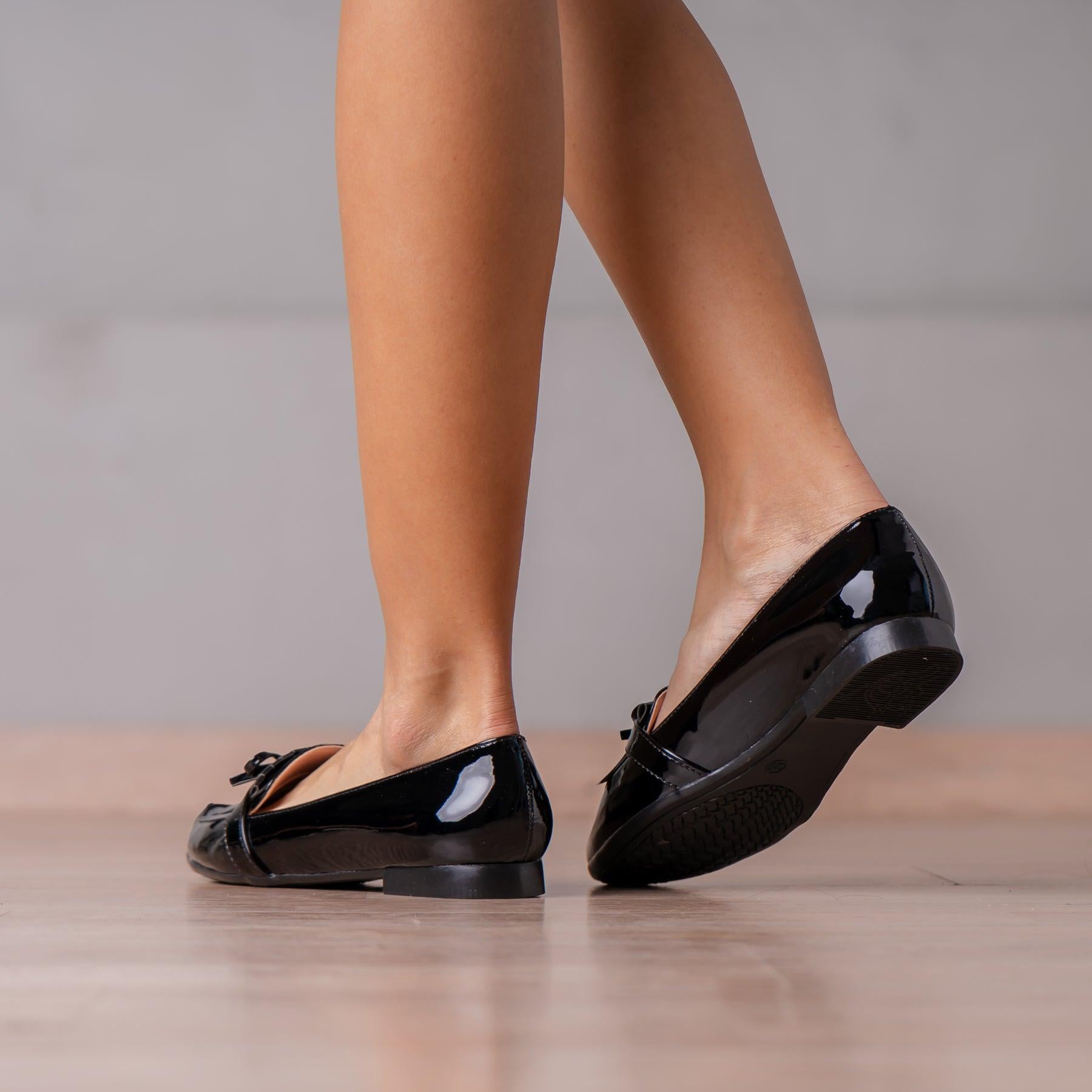 BALLERINAS MUJER CHIHIRO NEGRO CHAROL - 3
