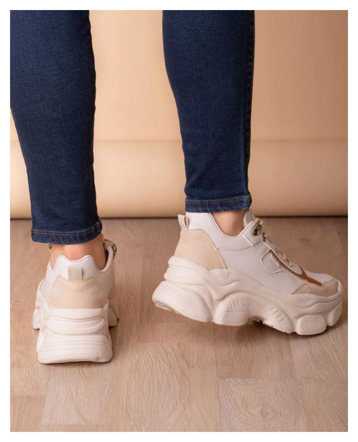 ZAPATILLAS URBANAS MUJER DOBRICH CAMEL - 3