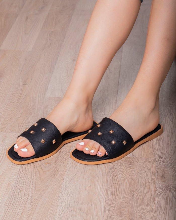SANDALIAS CASUALES MUJER BANJUL NEGRO - 2