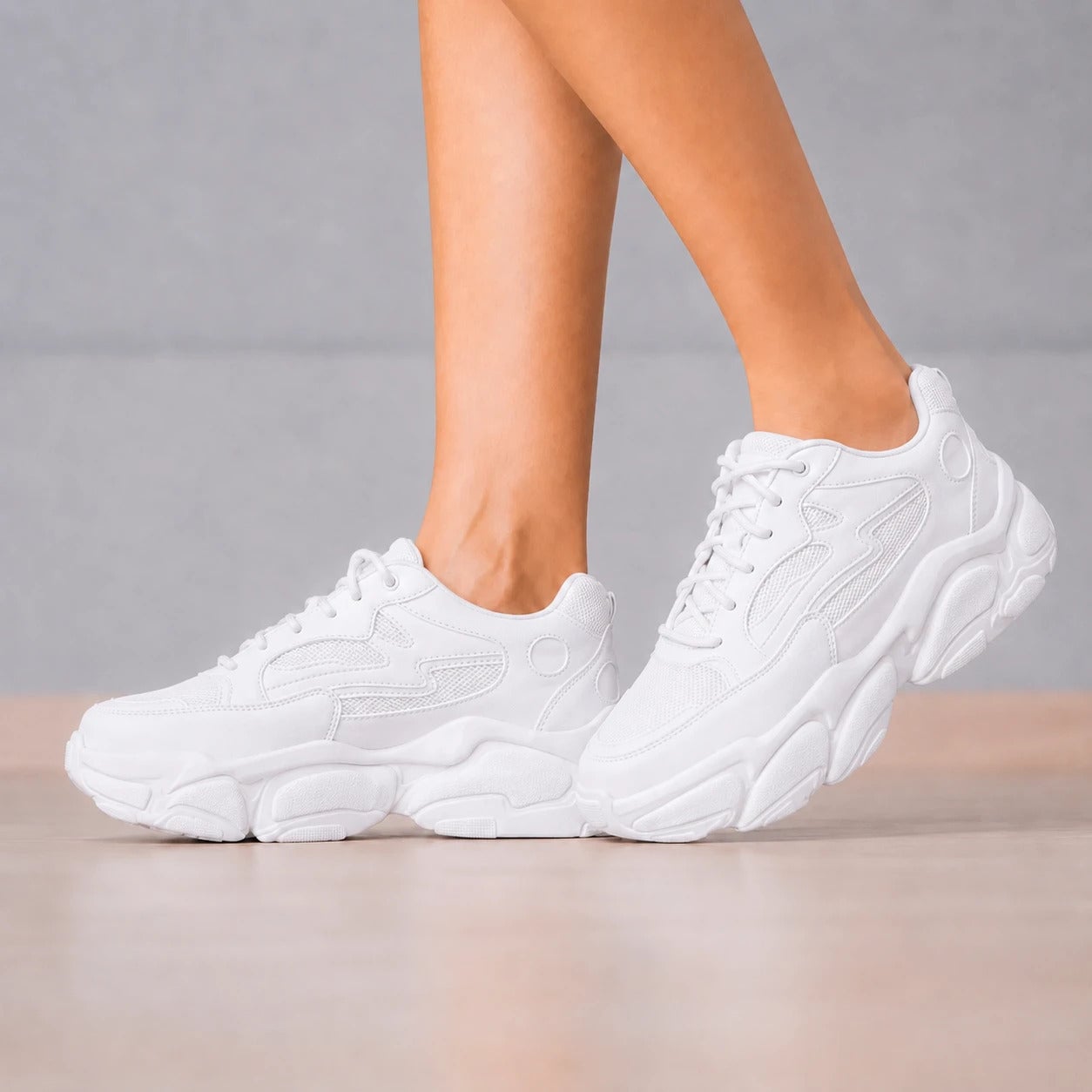 ZAPATILLAS URBANAS MUJER SAN ROMAN BLANCO - 1