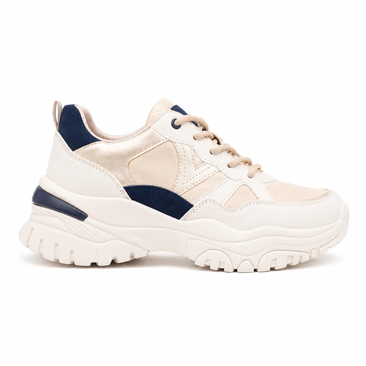 ZAPATILLAS URBANAS MUJER MILAN BEIGE - 4