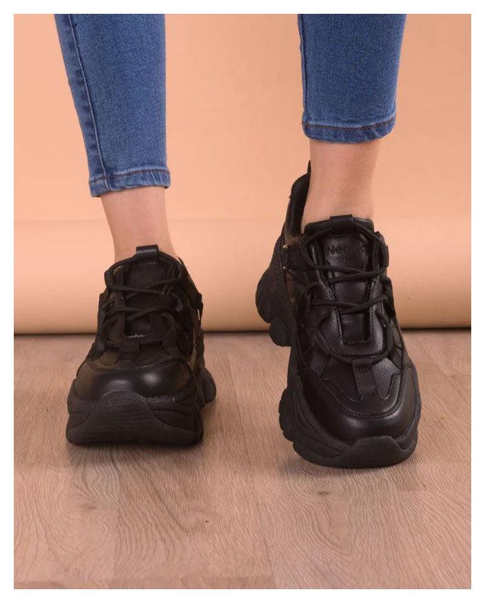 ZAPATILLAS URBANAS MUJER SAN ANTONIO NEGRO - 2