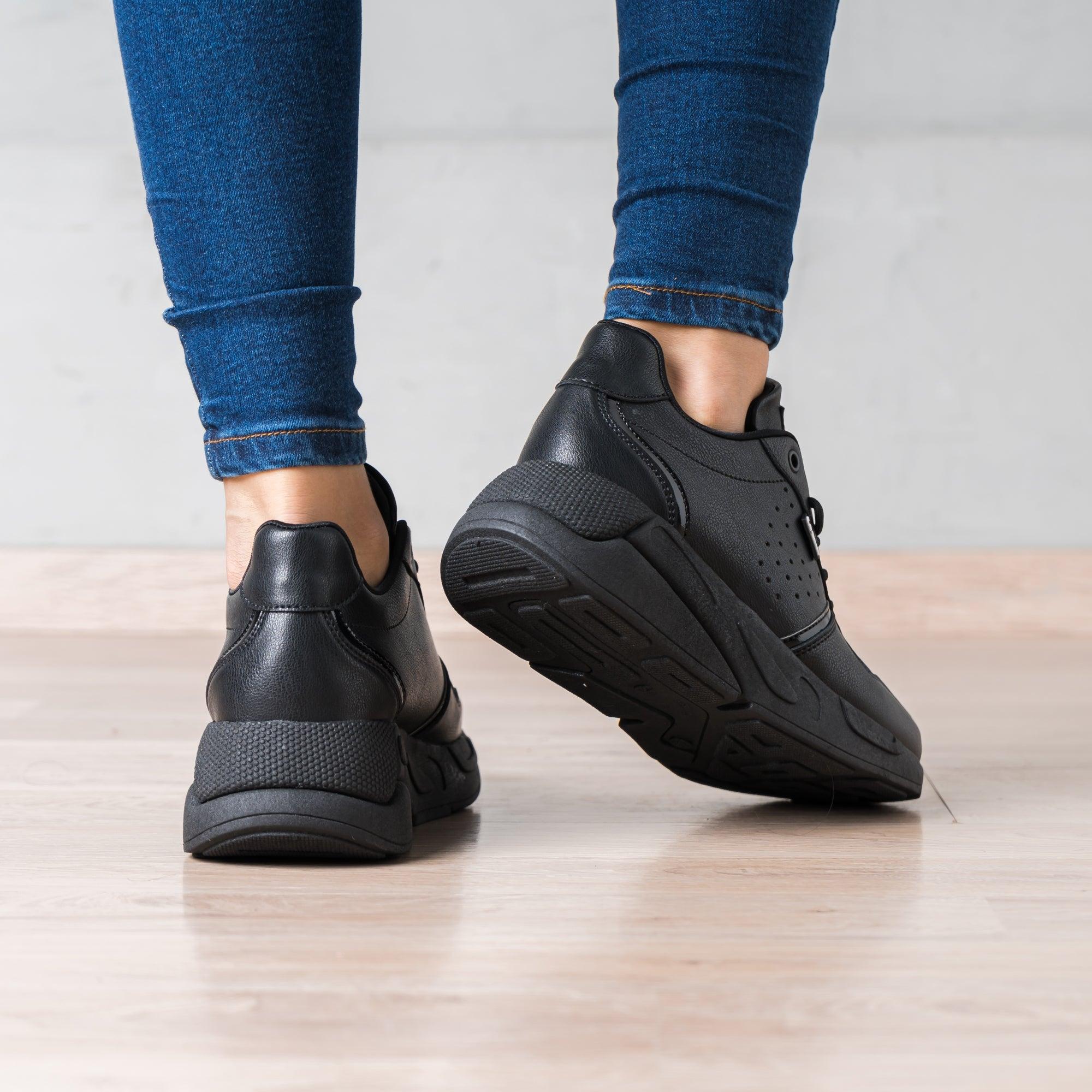 ZAPATILLAS URBANAS MUJER BOWBING NEGRO - 3