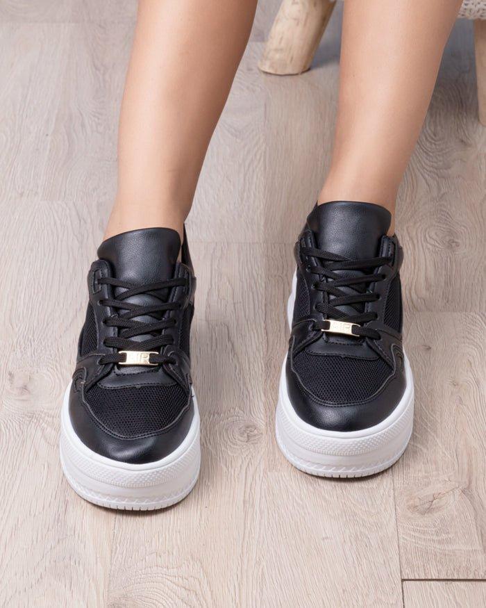 ZAPATILLAS URBANAS MUJER TYGA NEGRO - 1