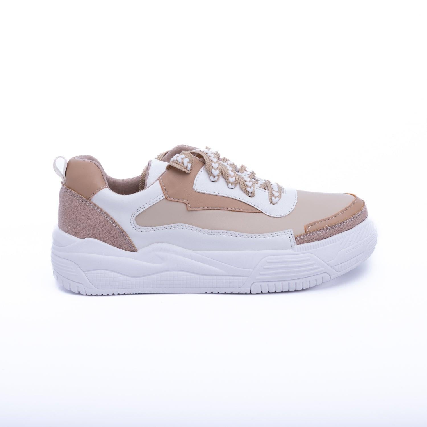 ZAPATILLAS URBANAS MUJER STRONG BEIGE - 4