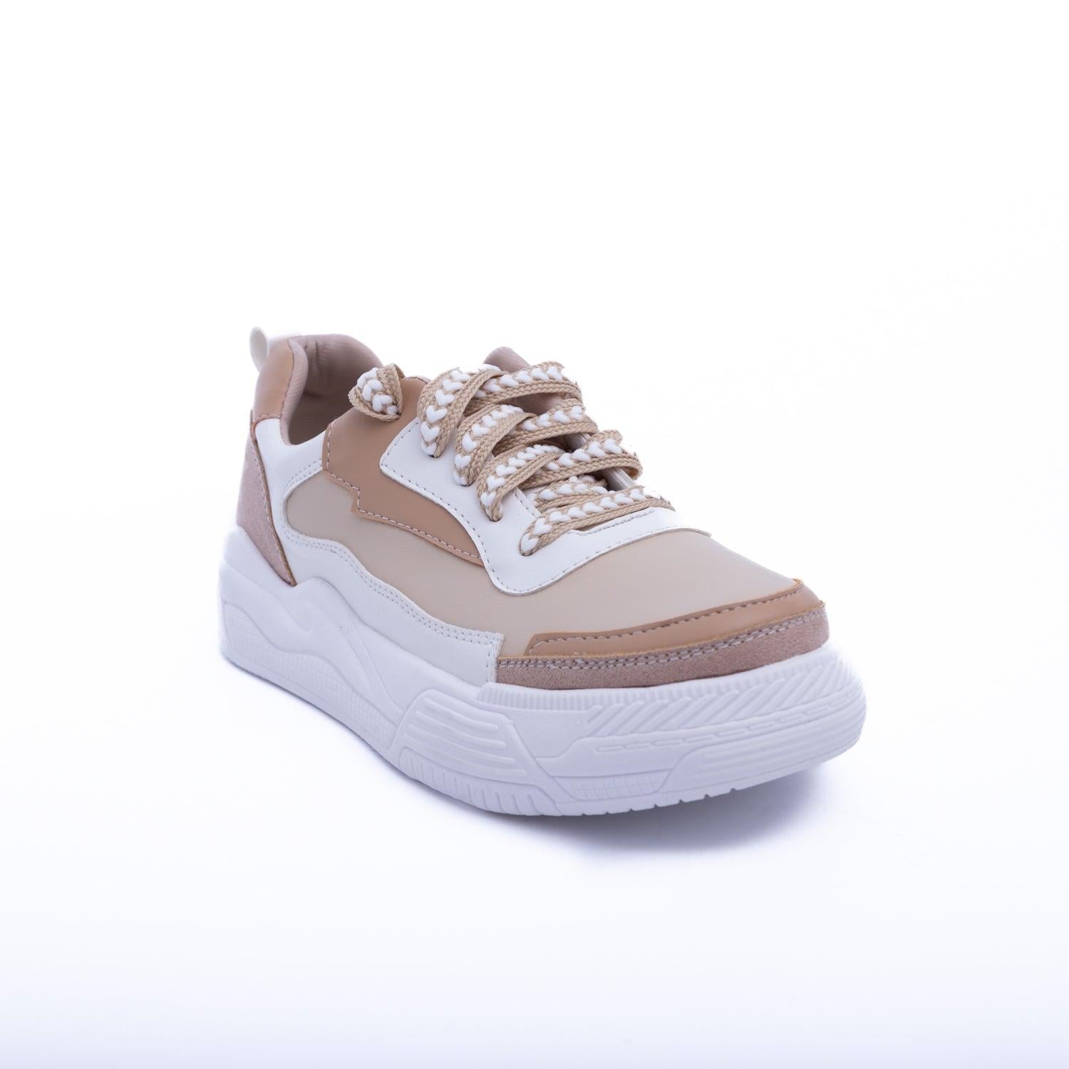ZAPATILLAS URBANAS MUJER STRONG BEIGE - 5