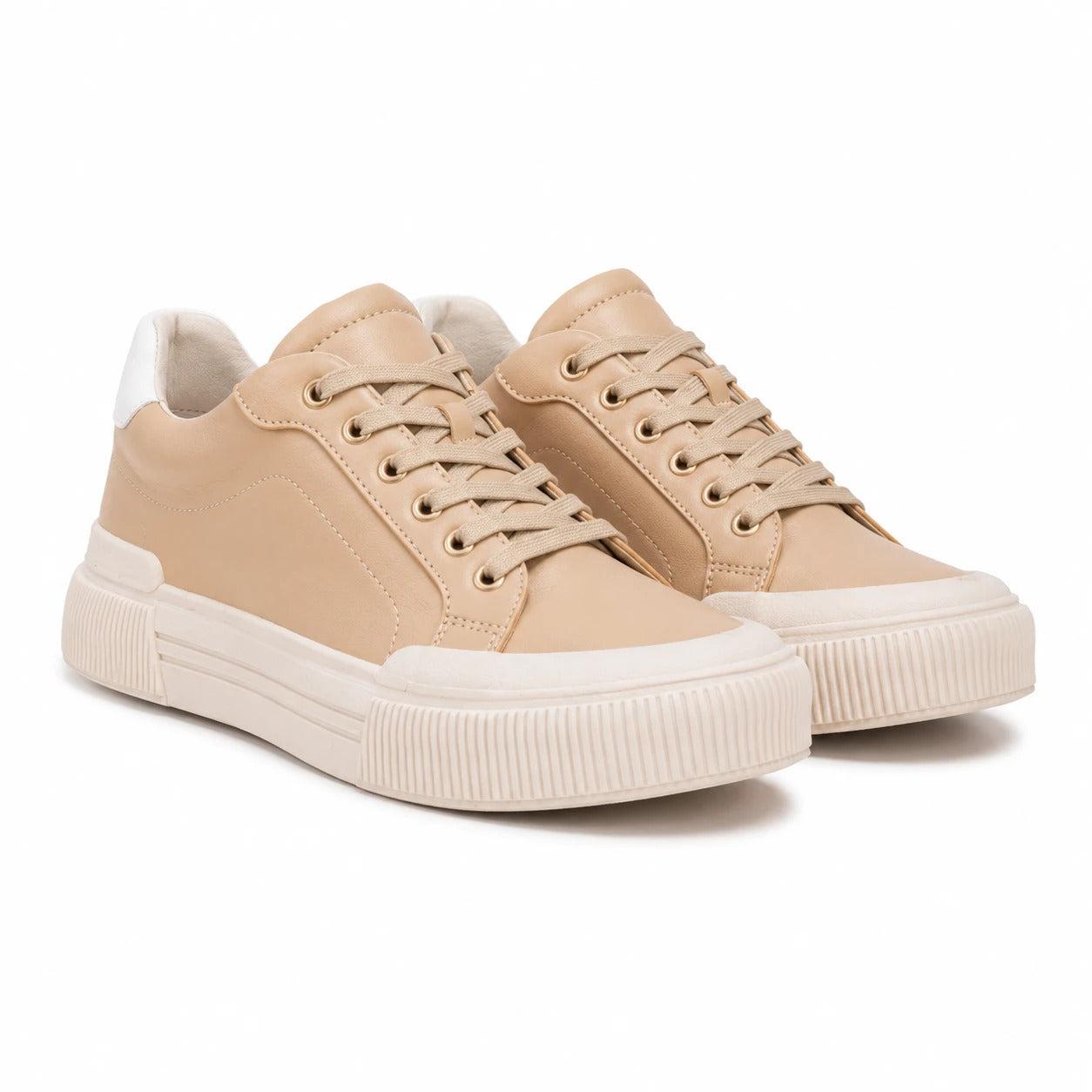 ZAPATILLAS URBANAS MUJER KHALEESI BEIGE - 5