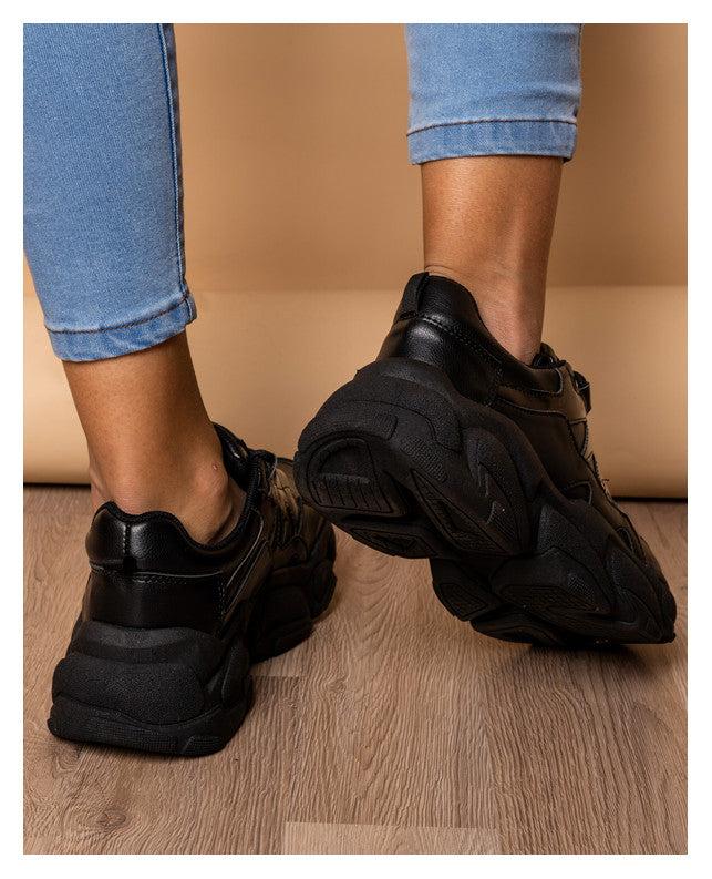 ZAPATILLAS URBANAS MUJER LEXUS NEGRO CHAROL - 3