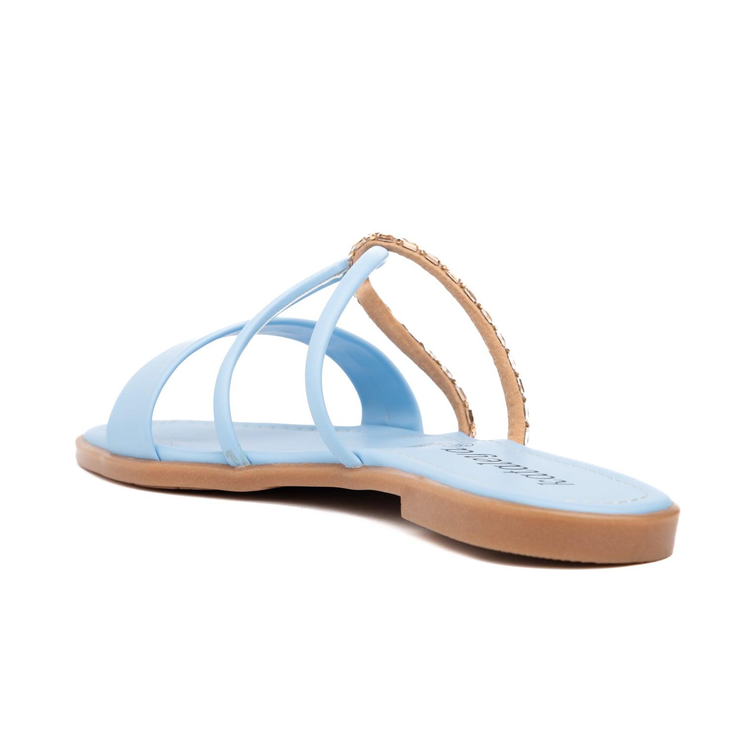SANDALIAS CASUALES MUJER VEGA CELESTE - 4