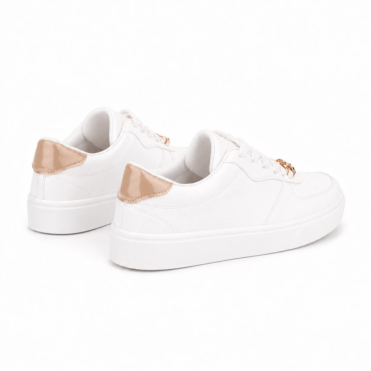 ZAPATILLAS URBANAS MUJER BUENOS AIRES BLANCO - 6