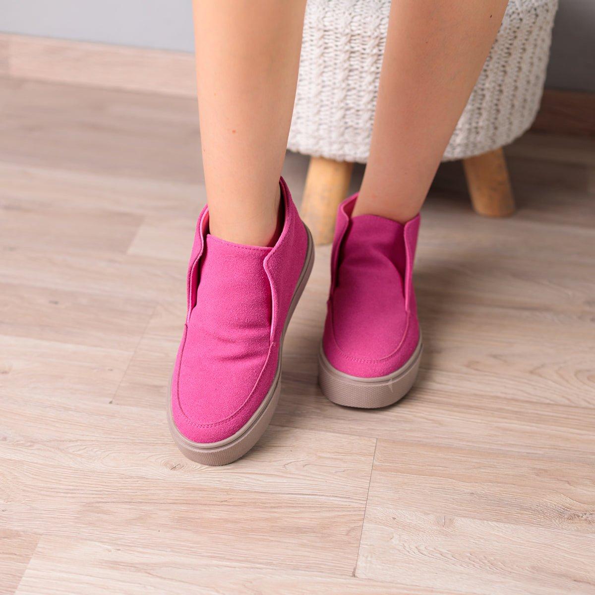ZAPATILLAS URBANAS MUJER GHALI FUCSIA - 2