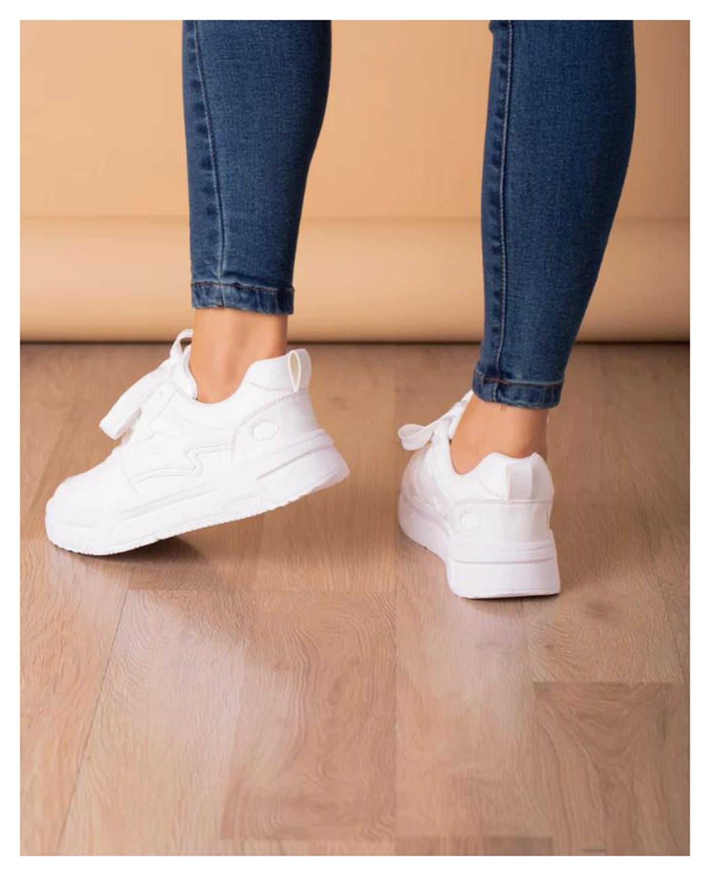 ZAPATILLAS URBANAS MUJER TROYES BLANCO - 3