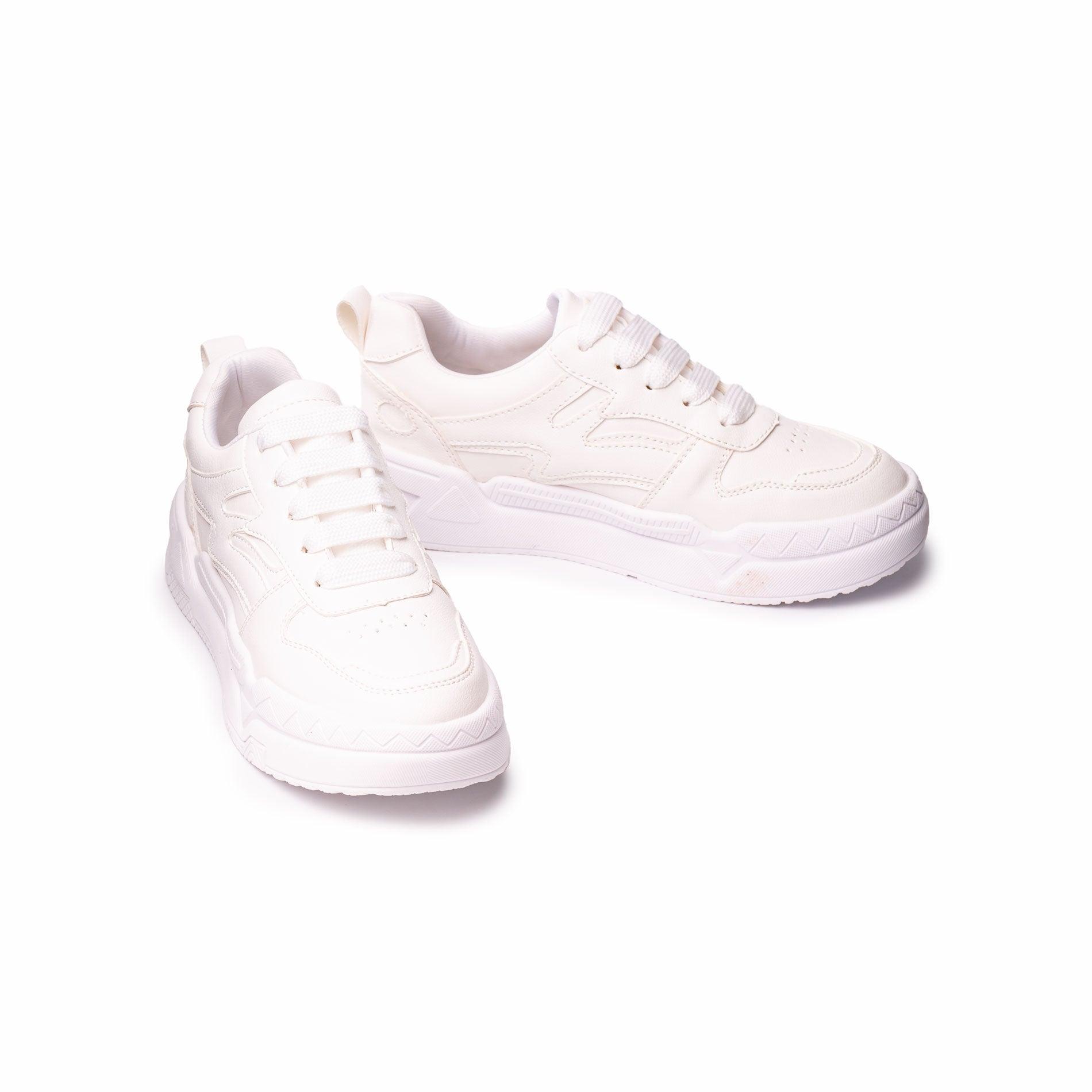 ZAPATILLAS URBANAS MUJER TROYES BLANCO - 5
