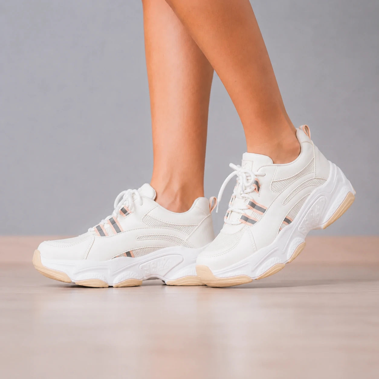 ZAPATILLAS URBANAS MUJER MUNICH ROSADO - 6