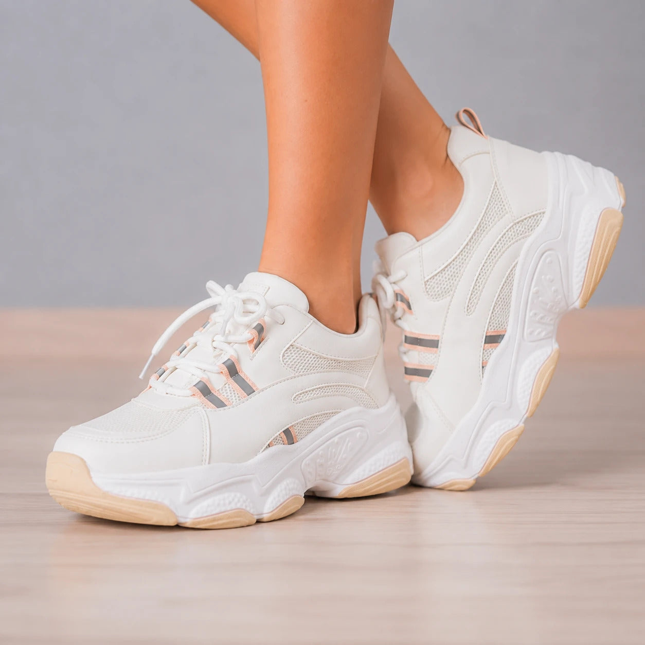 ZAPATILLAS URBANAS MUJER MUNICH ROSADO - 7