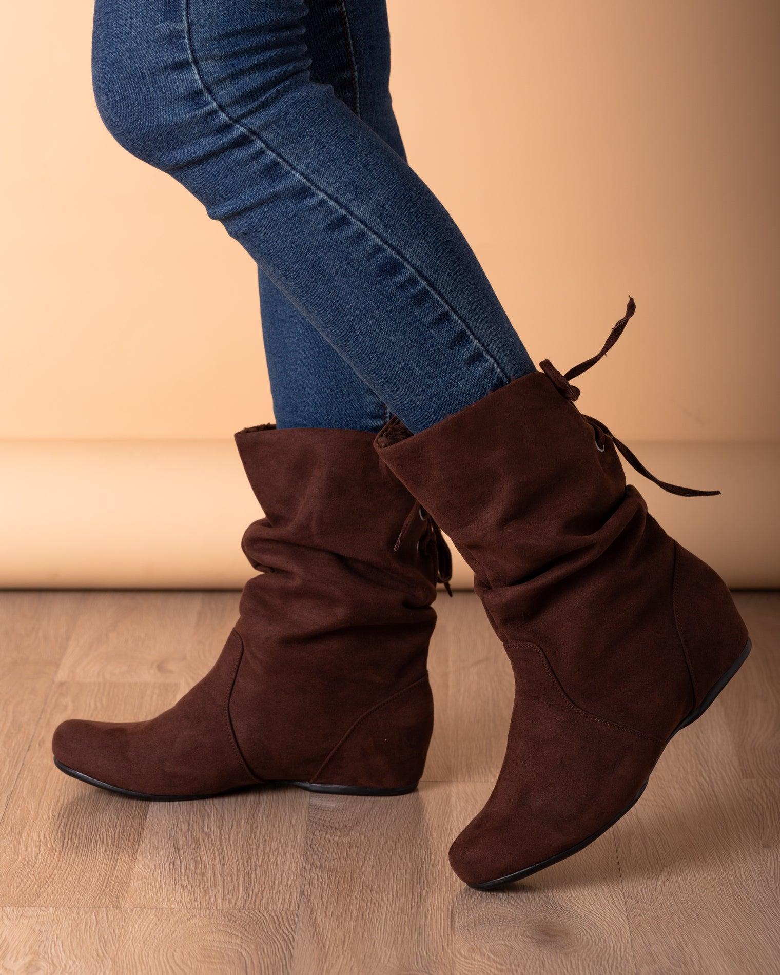 BOTAS MUJER MACKAY MARRON - 1