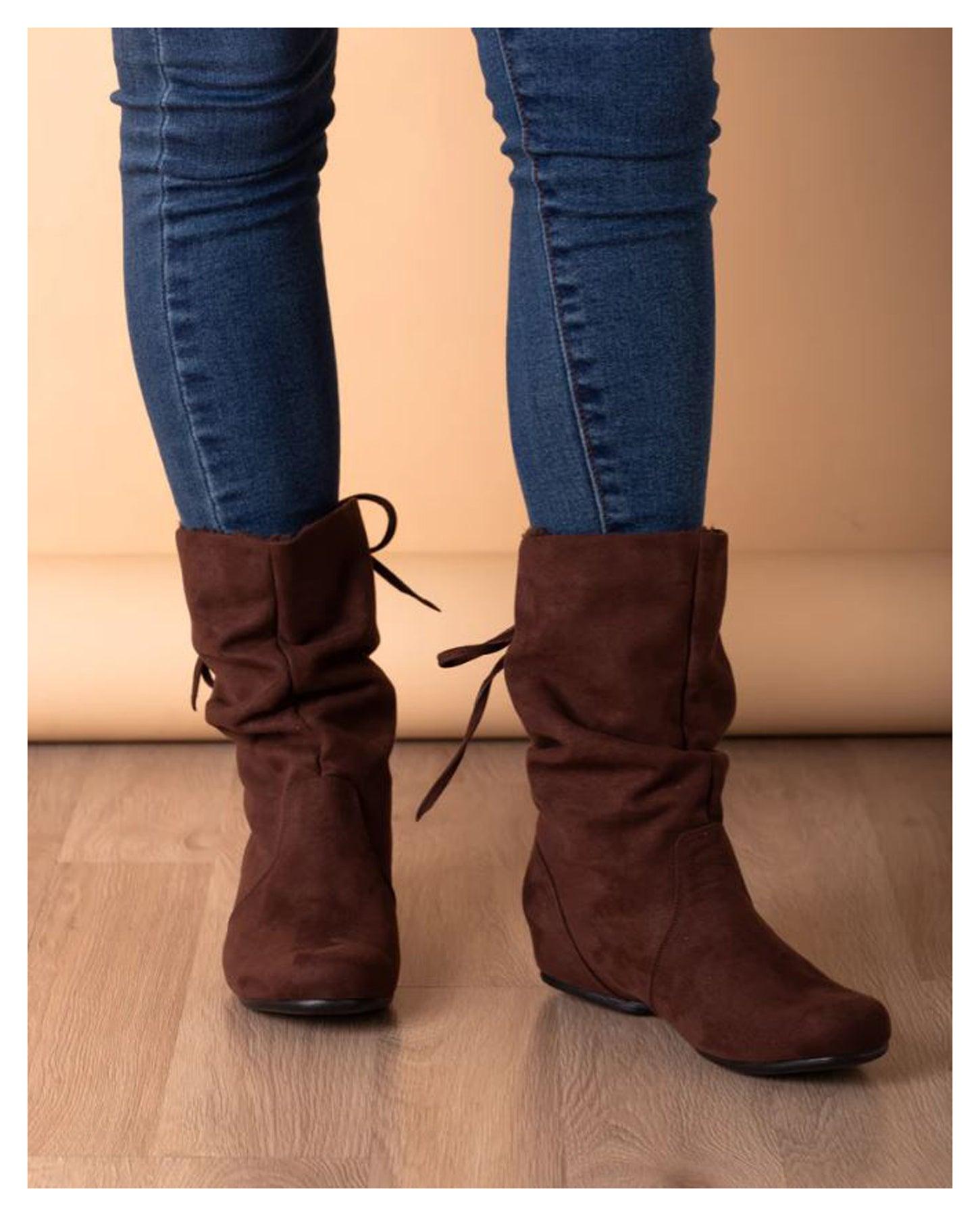 BOTAS MUJER MACKAY MARRON - 2