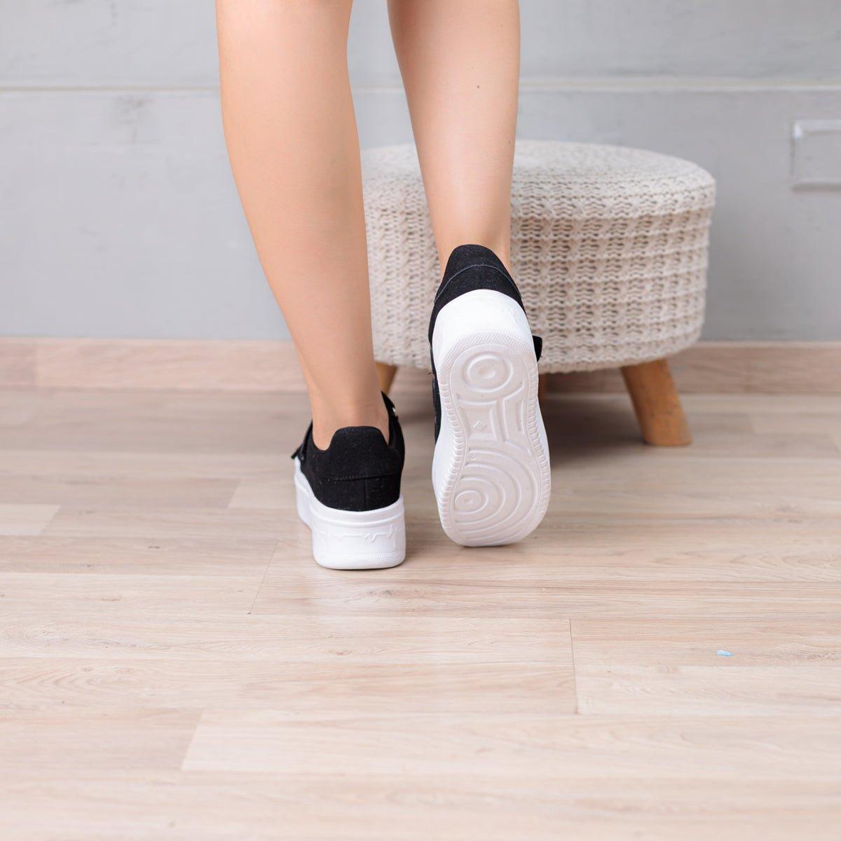 ZAPATILLAS URBANAS MUJER LETZY NEGRO - 3